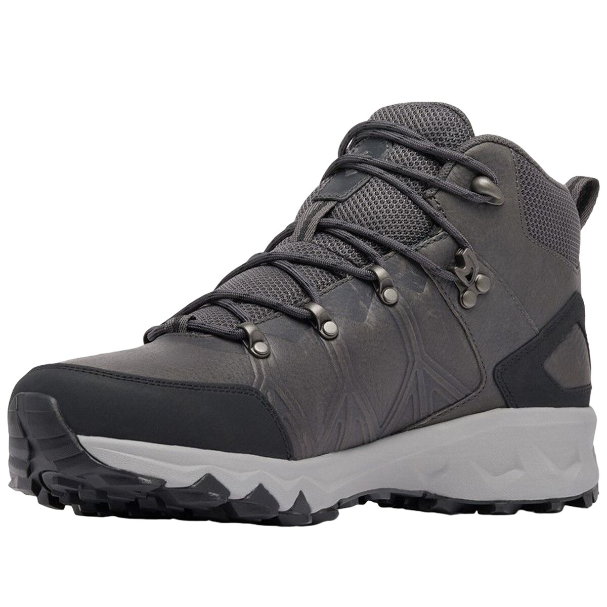 Columbia - PeakFreak II Mid OutDry Leather - Trekkingschuhe - Ti Grey Steel