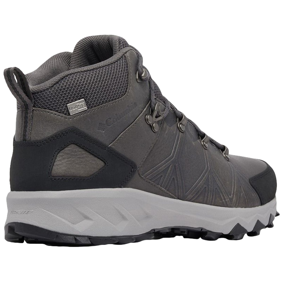 Columbia - PeakFreak II Mid OutDry Leather - Trekkingschuhe - Ti Grey Steel