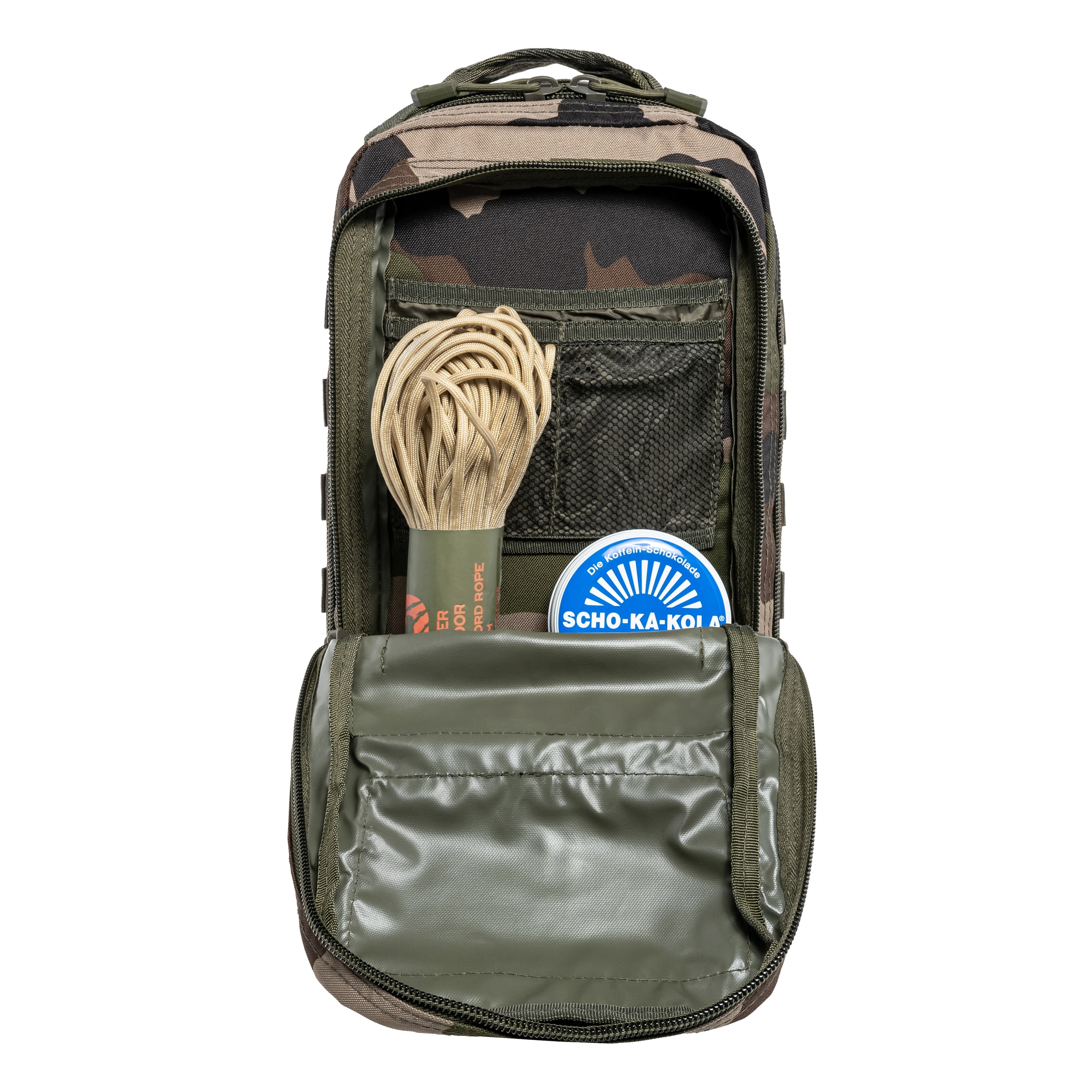 Mil-Tec Small Assault Pack - Rucksack 20 l - CCE Camo