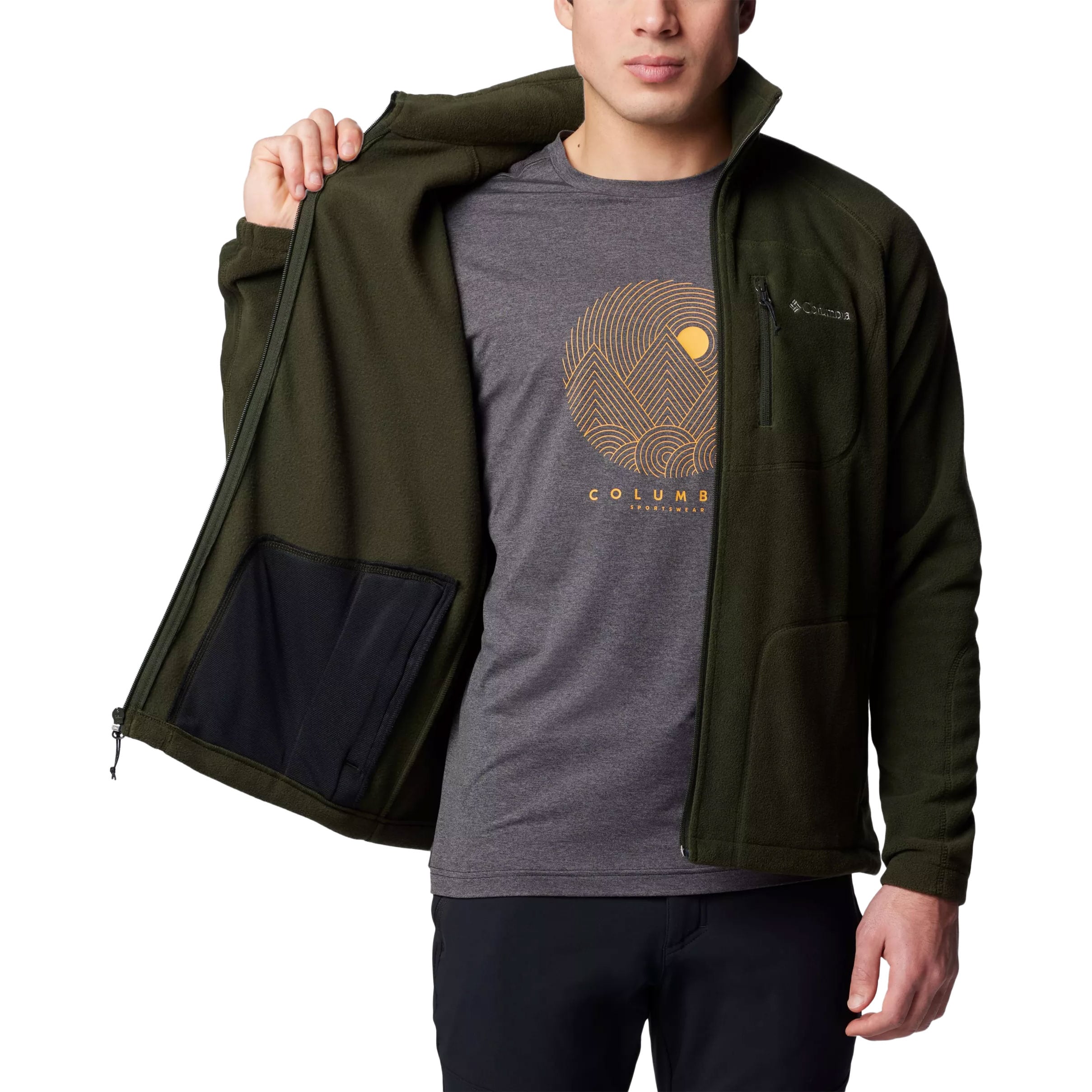 Columbia - Fast Trek II Greenscape - Fleecejacke