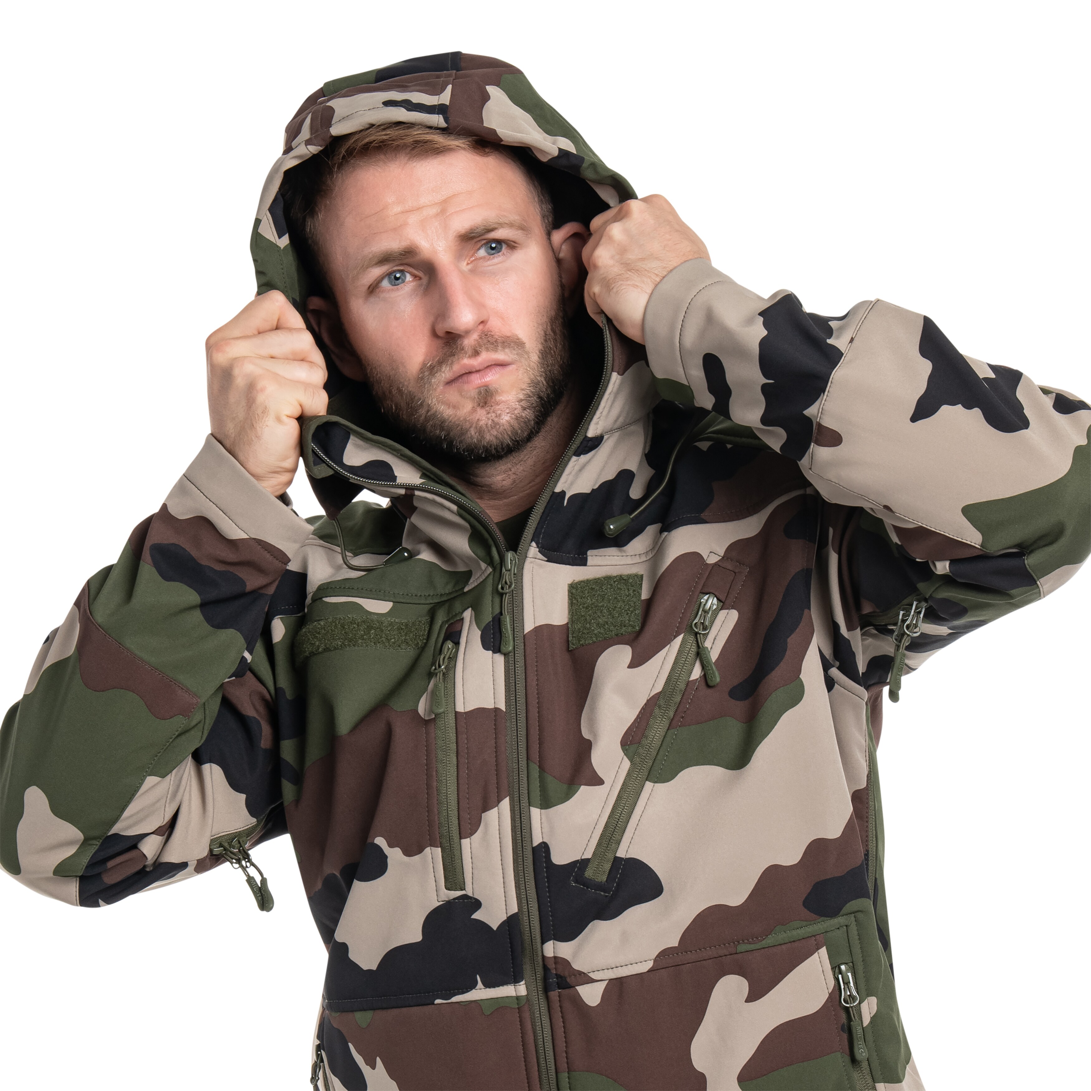 Mil-Tec - SCU 14 Softshell - Jacke - CCE Camo