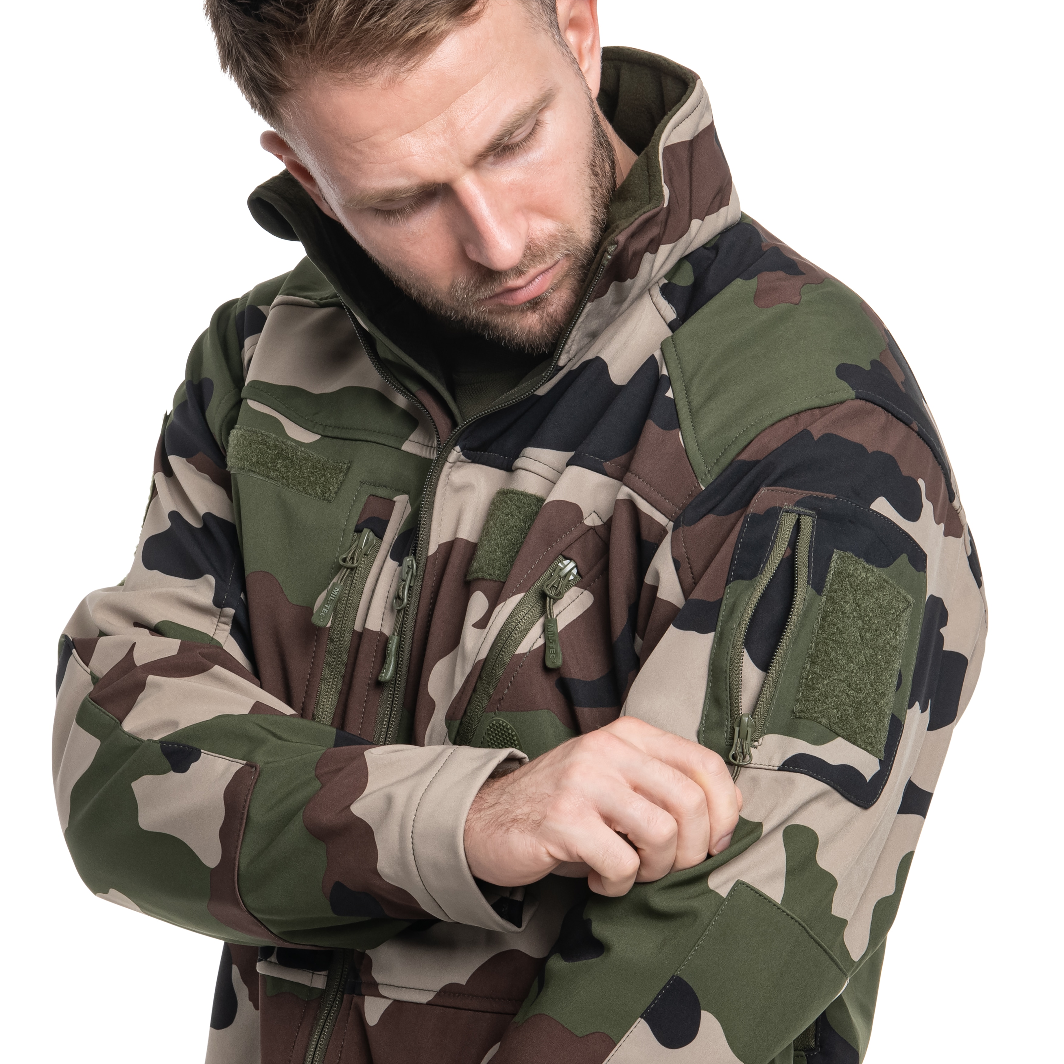 Mil-Tec - SCU 14 Softshell - Jacke - CCE Camo