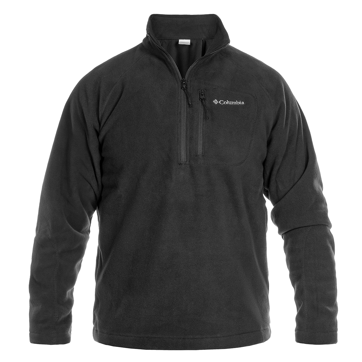 Columbia - Fast Trek III Half Zip New - Fleecejacke - Black