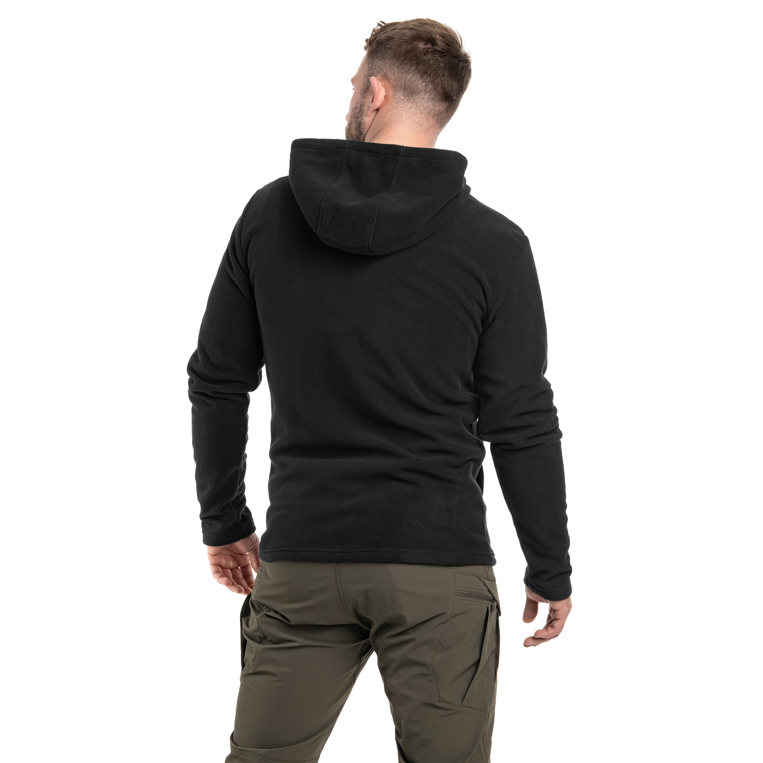 4F - Regular Fleecejacke - Schwarz