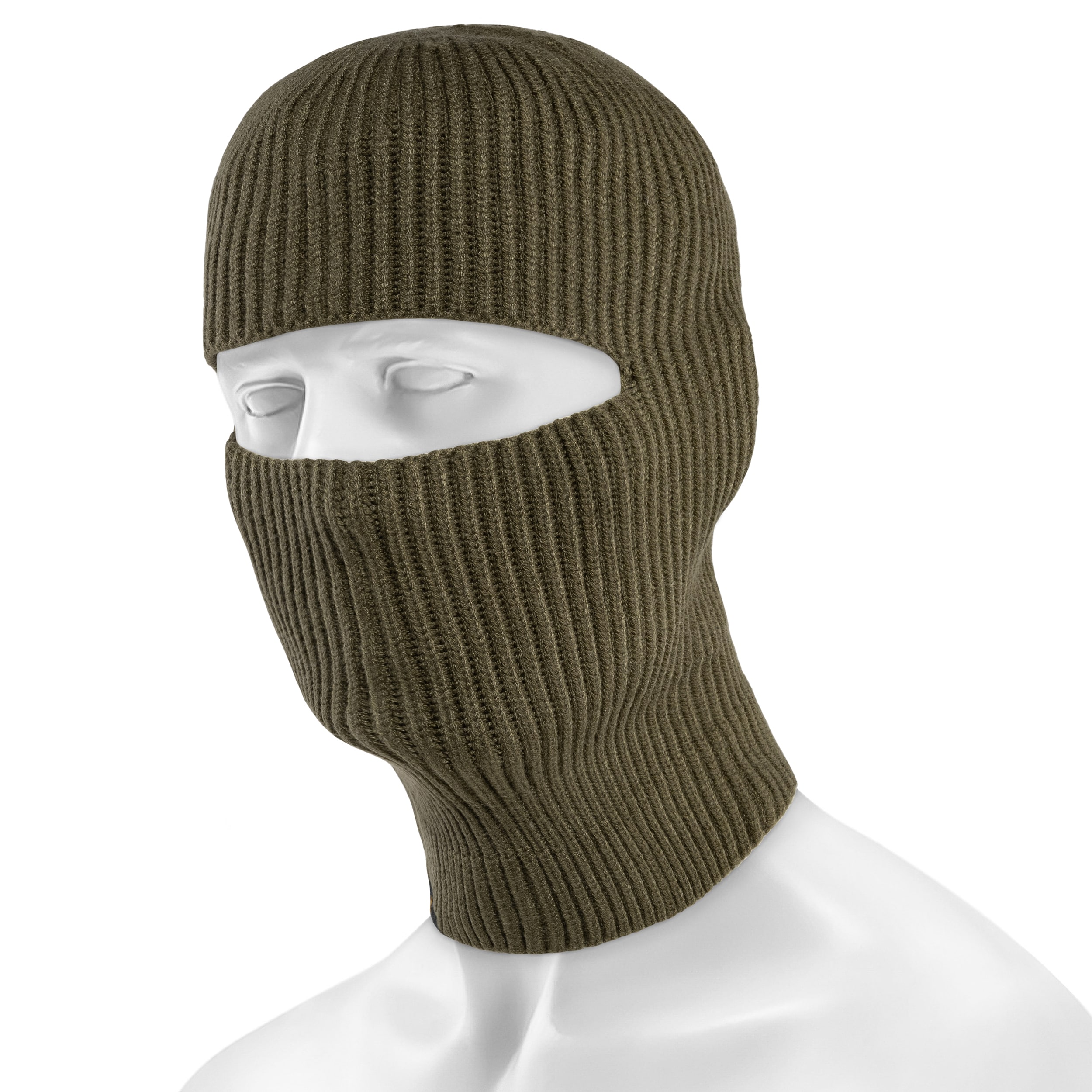 Alpha Industries - Label Balaclava Sturmhaube - Dark Olive