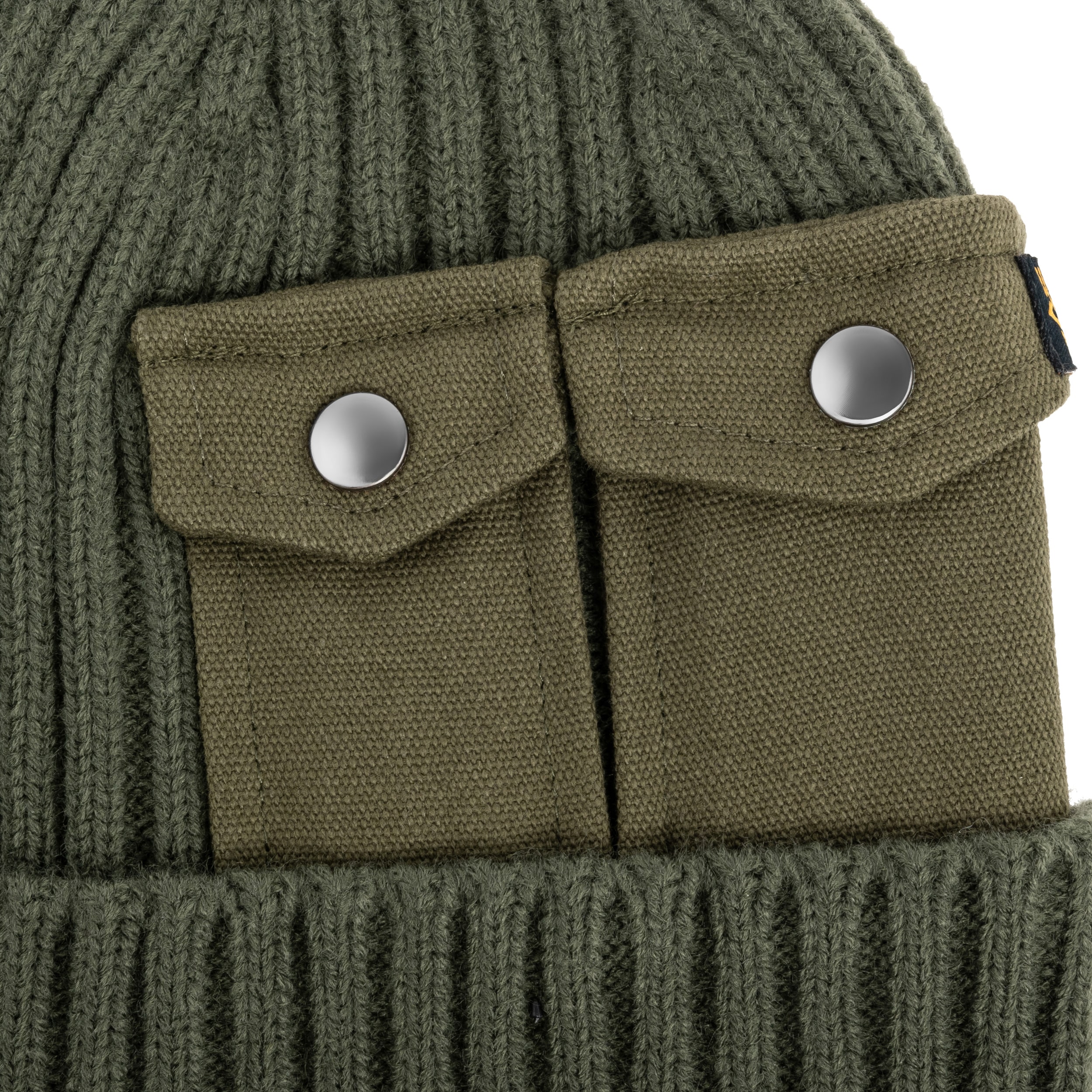 Alpha Industries - Utility Beanie Mütze - Dark Olive