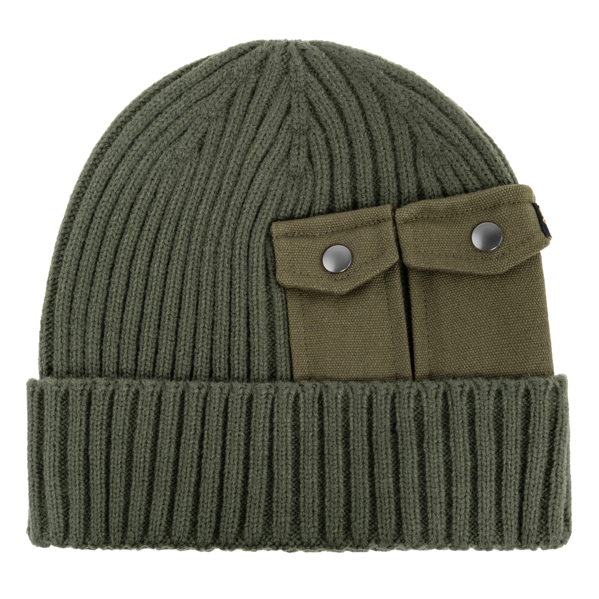 Alpha Industries - Utility Beanie Mütze - Dark Olive