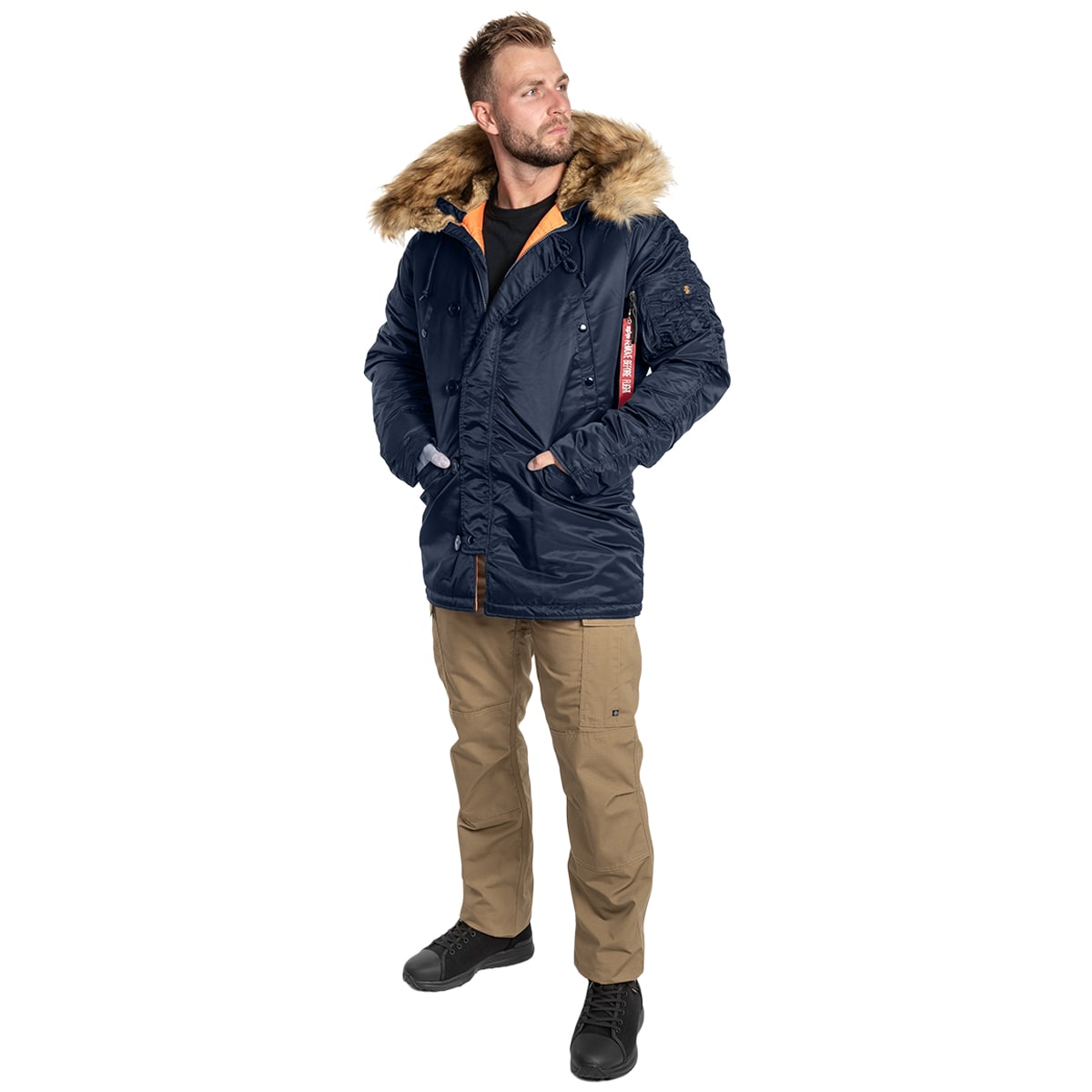 Alpha Industries - N3B VF 59 Fitted Jacke - Replica Blue