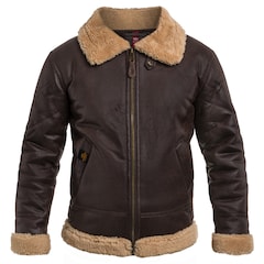 Alpha Industires - B3 FL Jacke - Vintage Brown