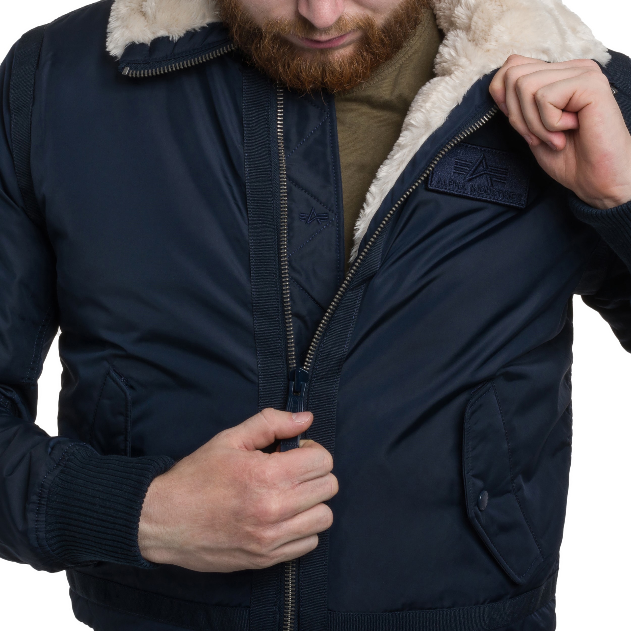 Alpha Industries - B15-3 TT - Jacke - Replica Blue