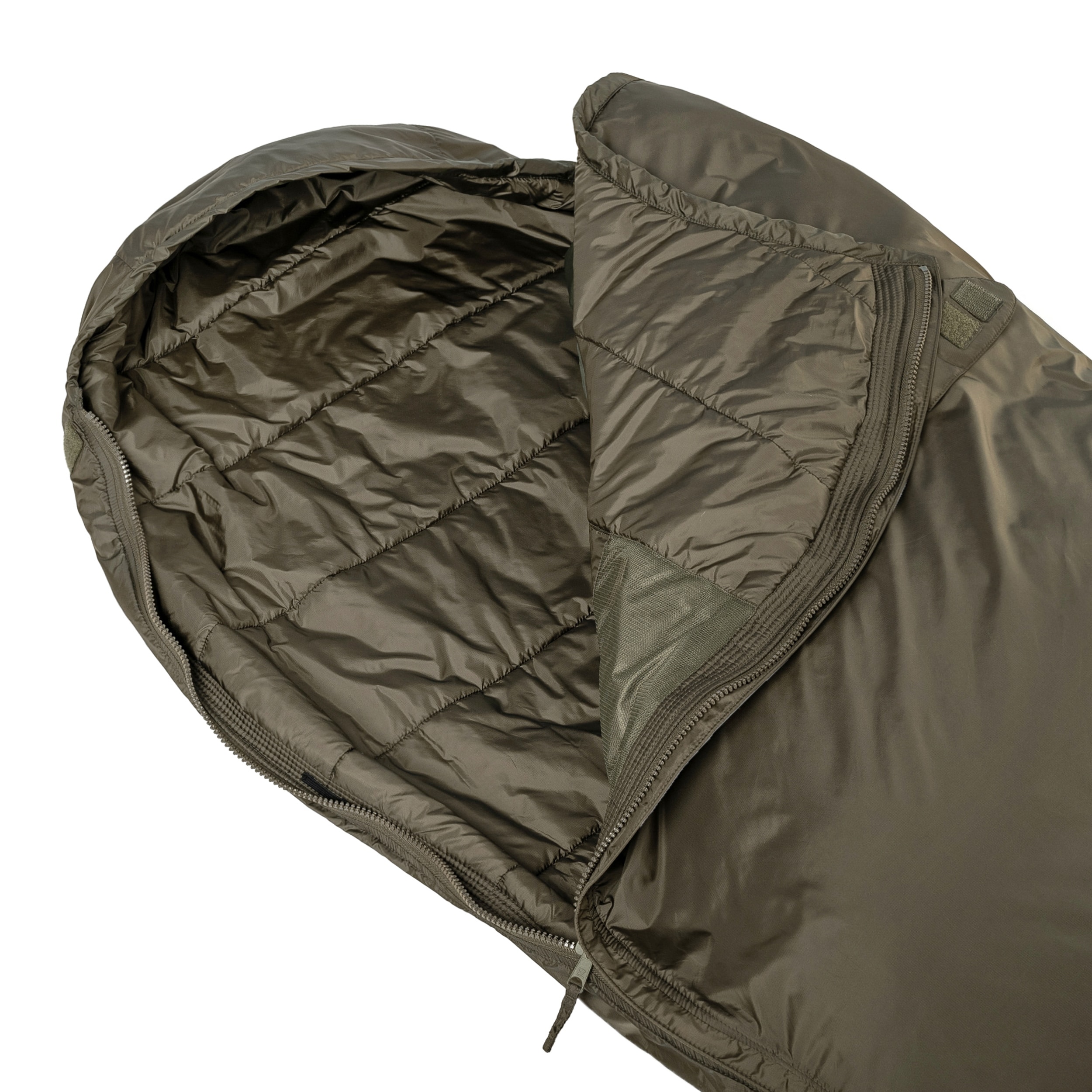 Carinthia - SOF 1 Large Schlafsack Olive - Rechts