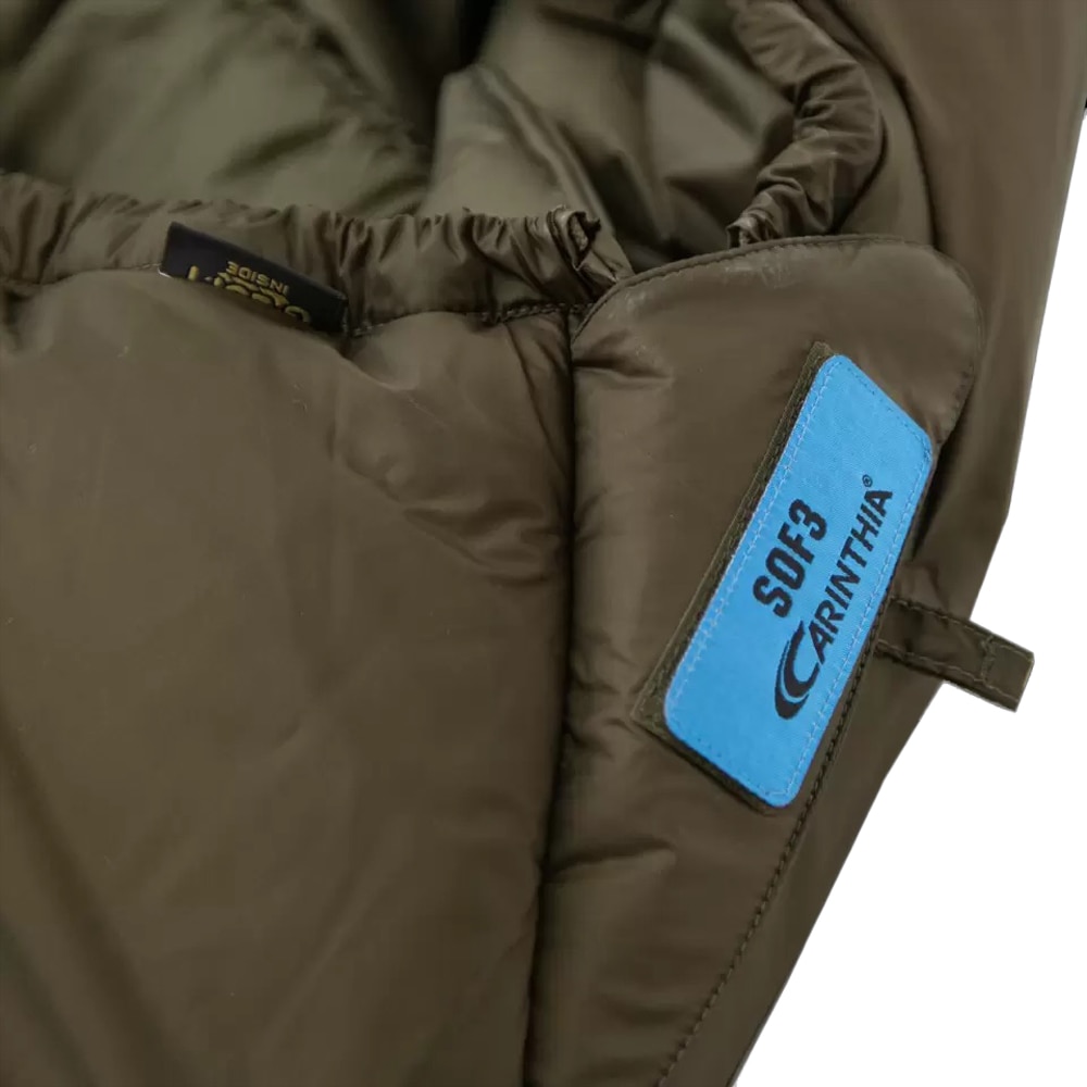 Carinthia - SOF 3 Medium - Schlafsack - Links - Olive