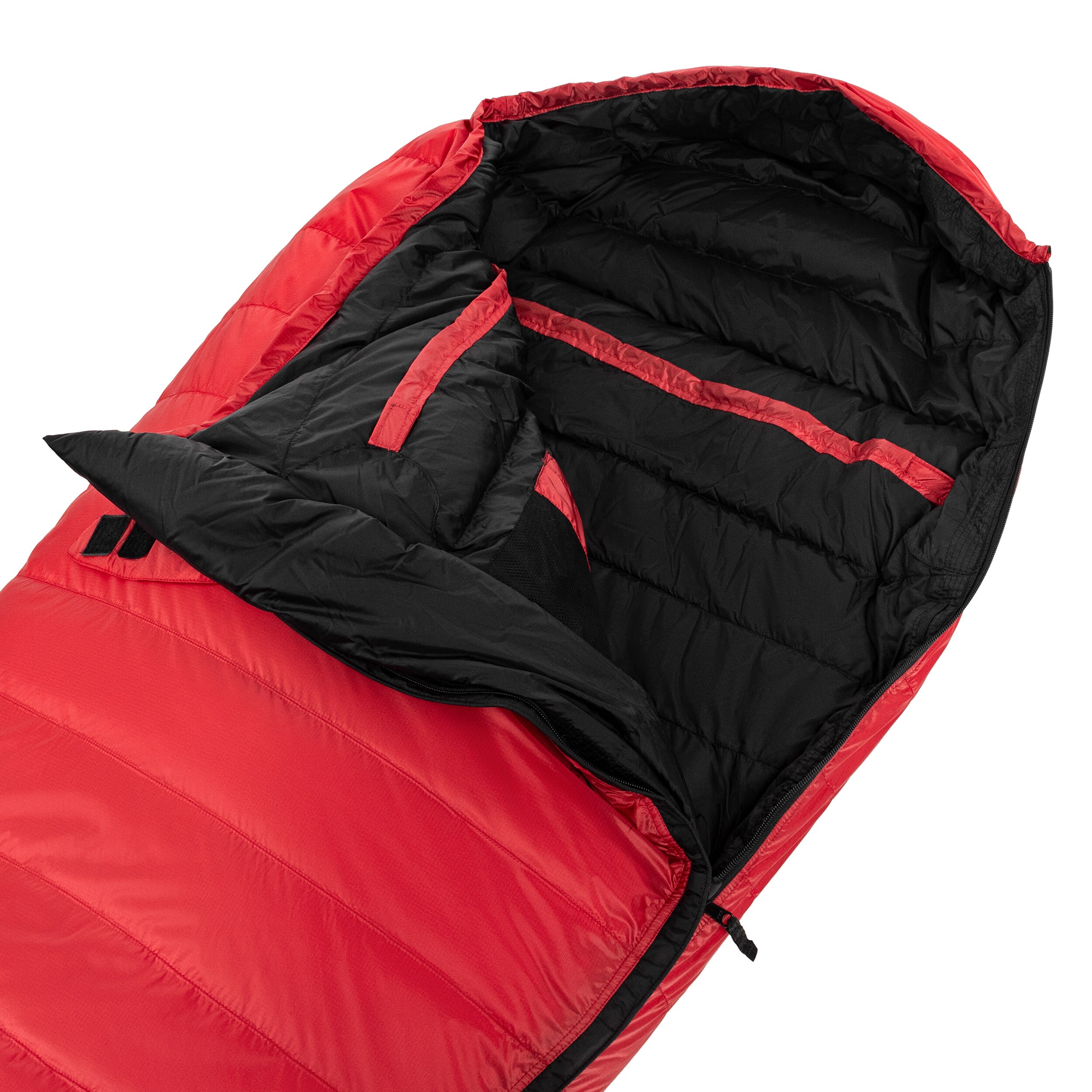 Carinthia - D 400X Large Schlafsack links - Rot