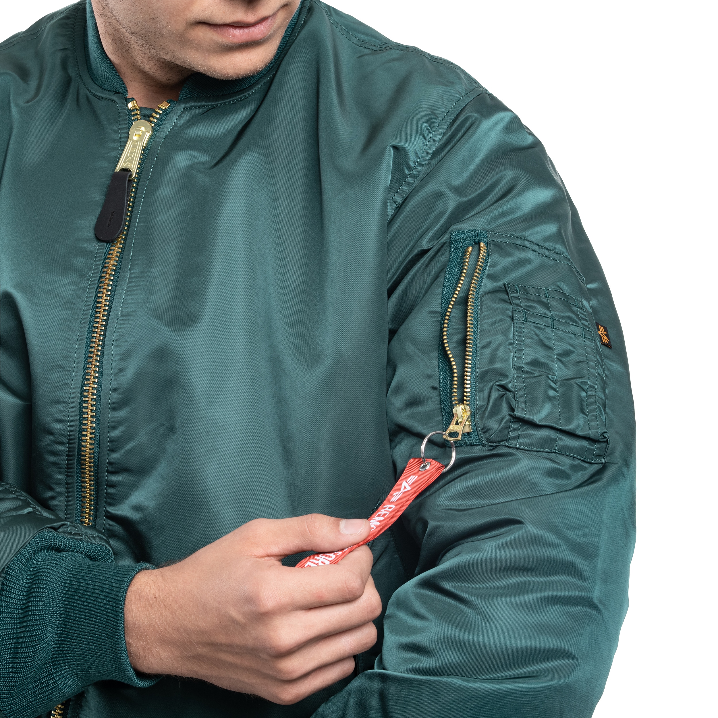 Alpha Industries - MA-1 Heritage Jacke - Force Green