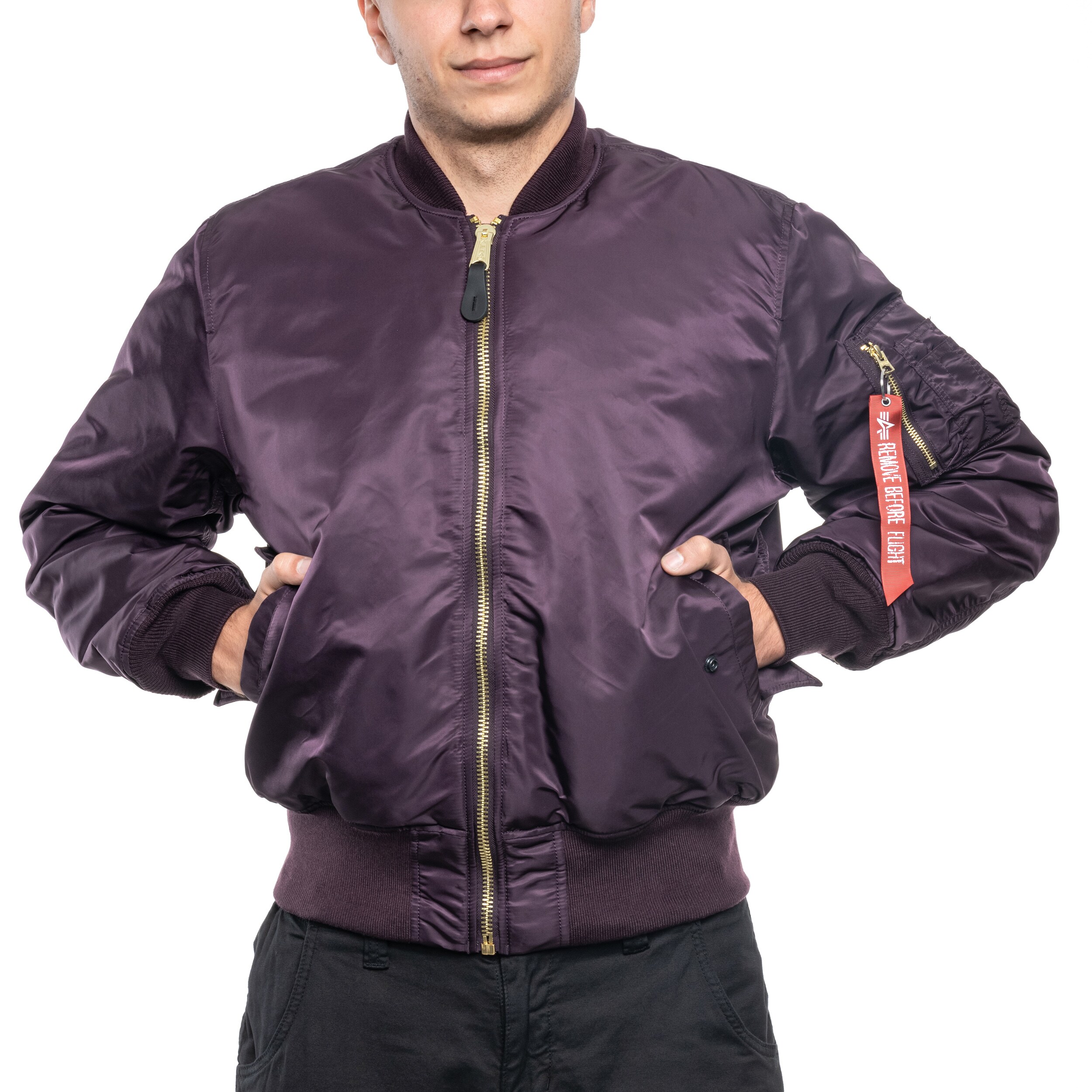 Alpha Industries - MA-1 Heritage Jacke - Plum