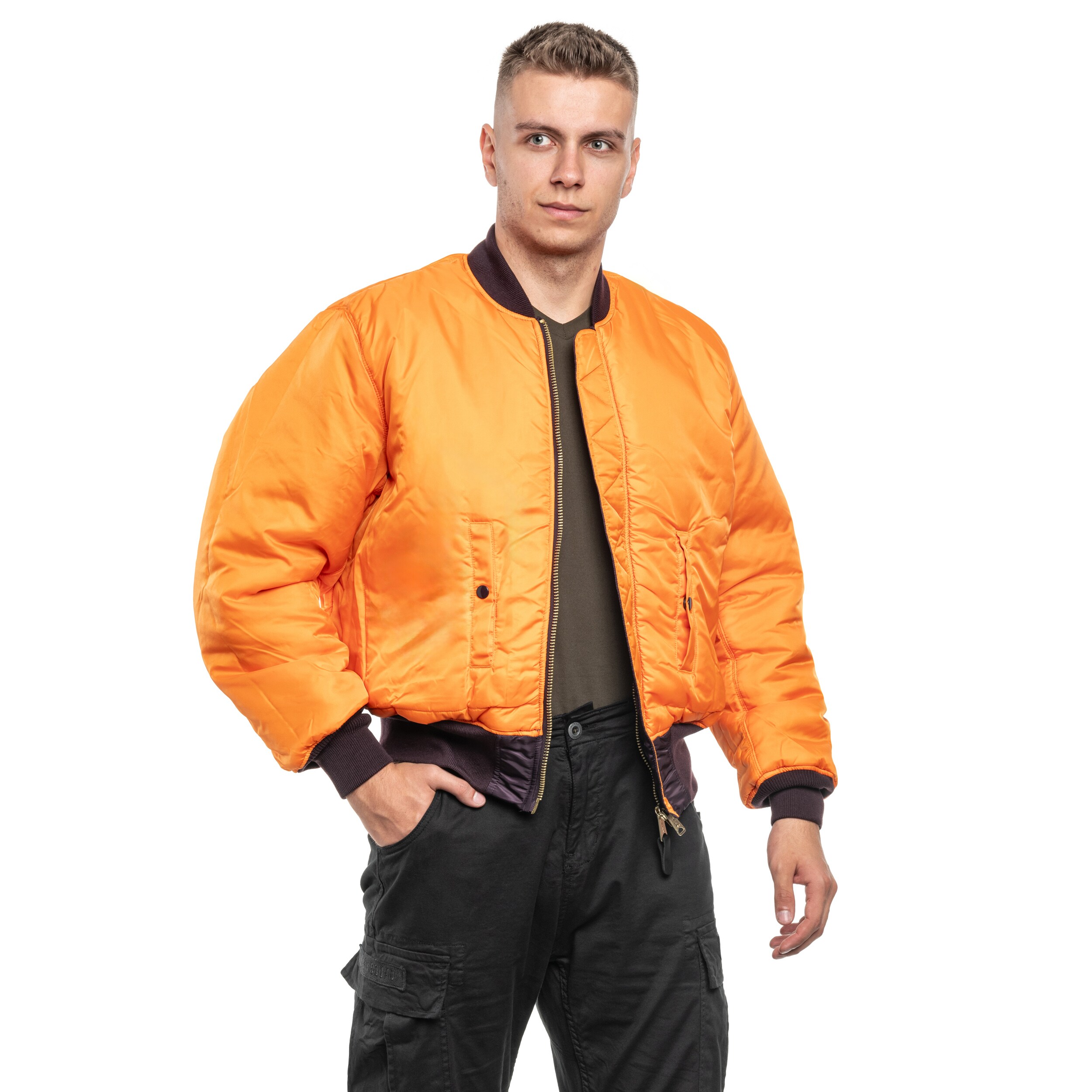 Alpha Industries - MA-1 Heritage Jacke - Plum