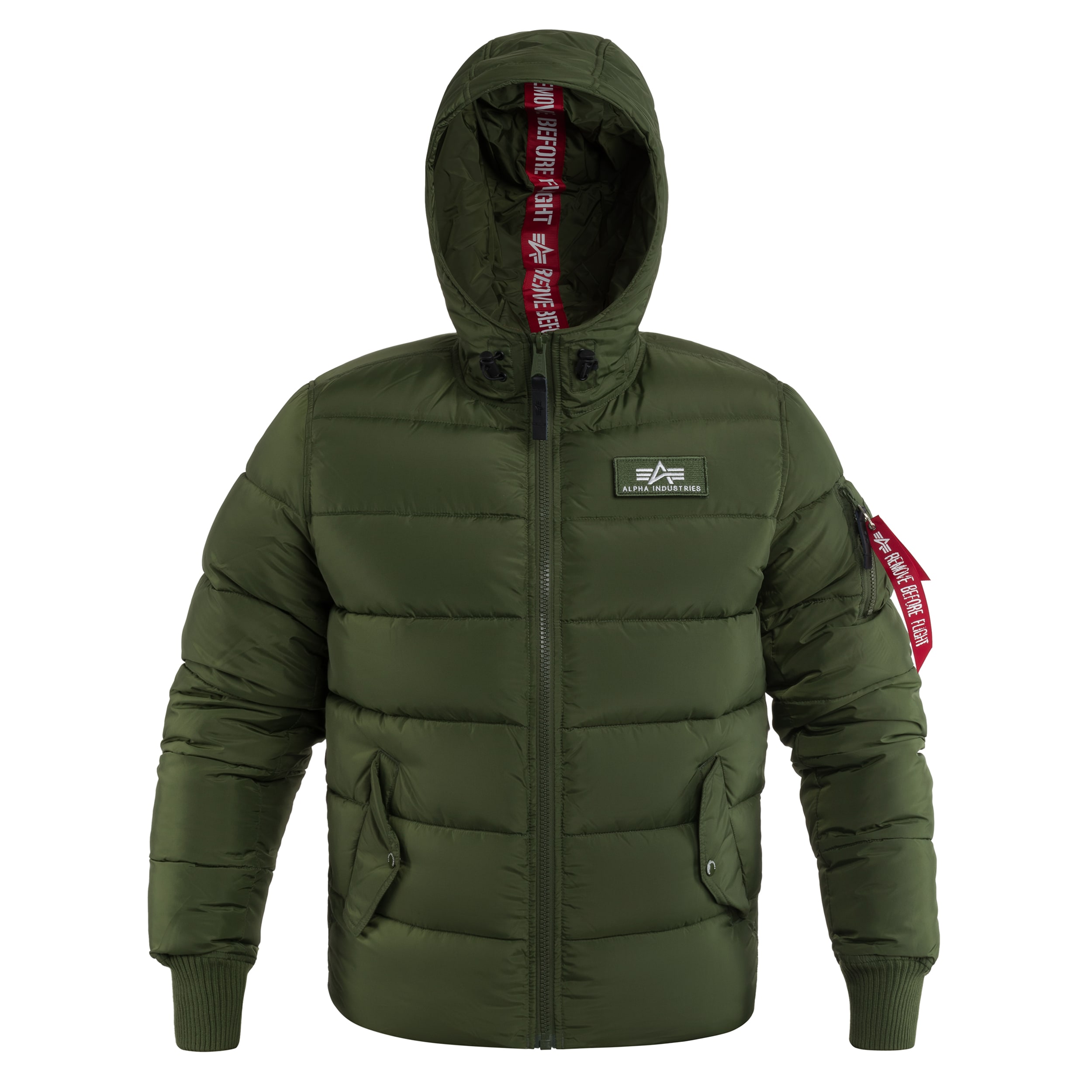 Alpha Industries - Hooded Puffer FD - Jacke - Dark Green