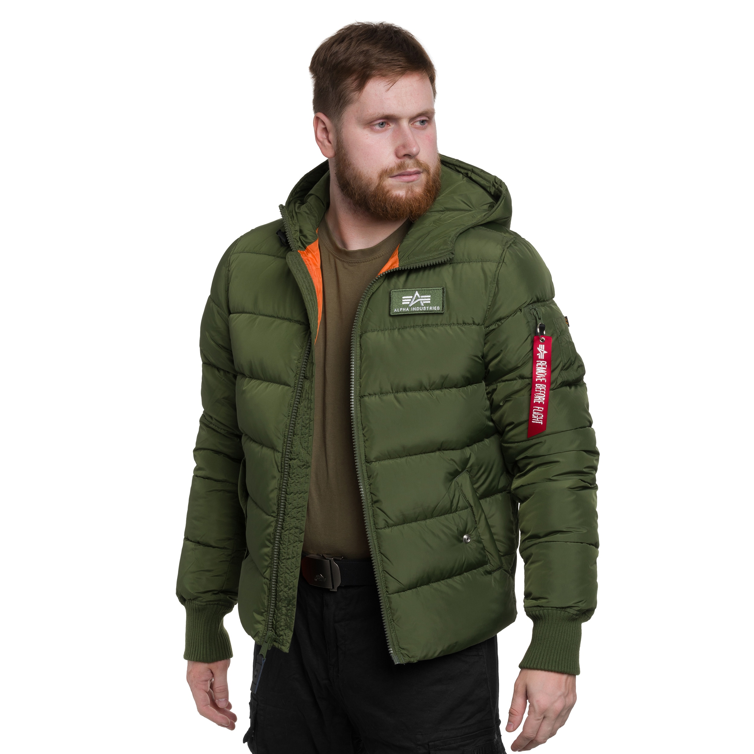 Alpha Industries - Hooded Puffer FD - Jacke - Dark Green