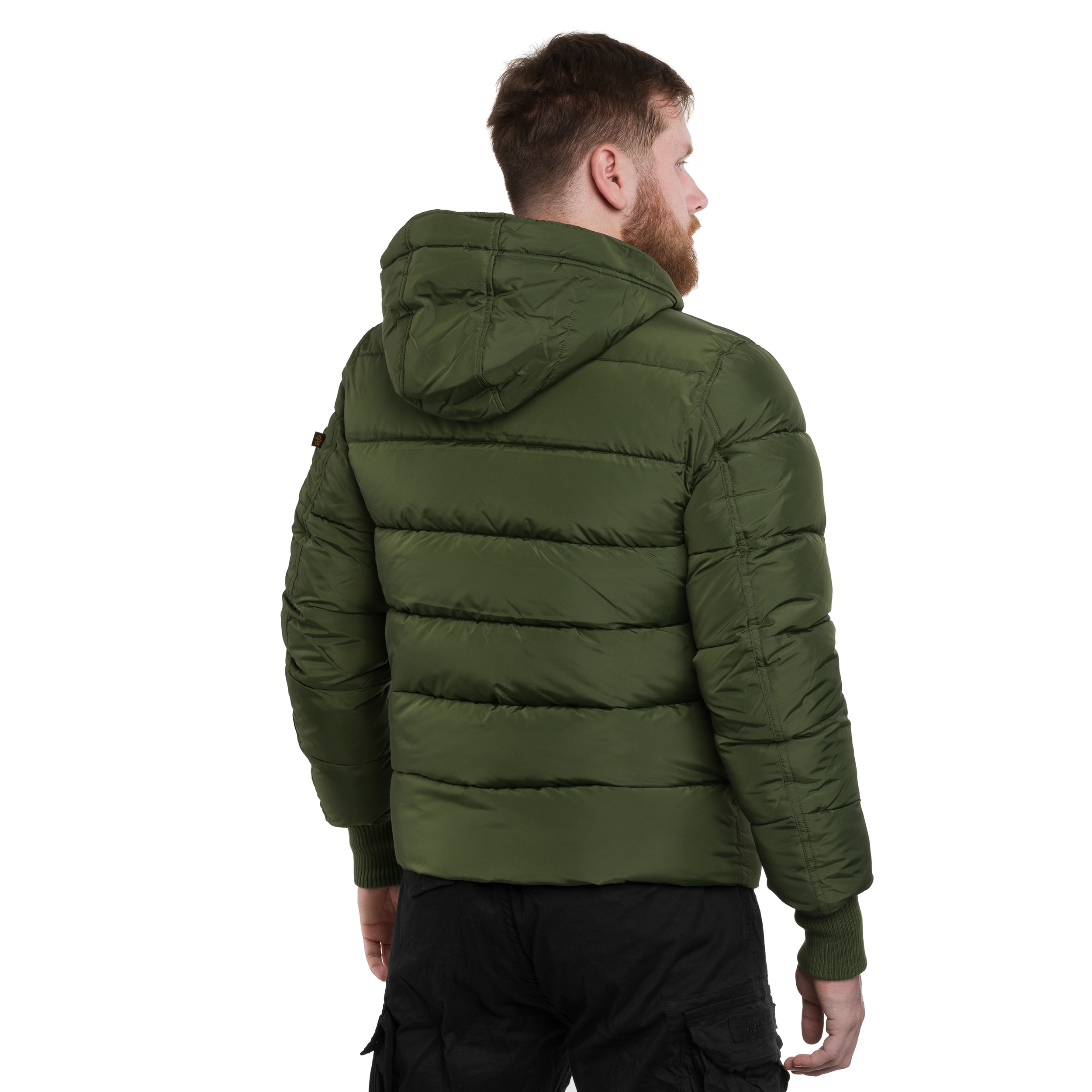 Alpha Industries - Hooded Puffer FD - Jacke - Dark Green