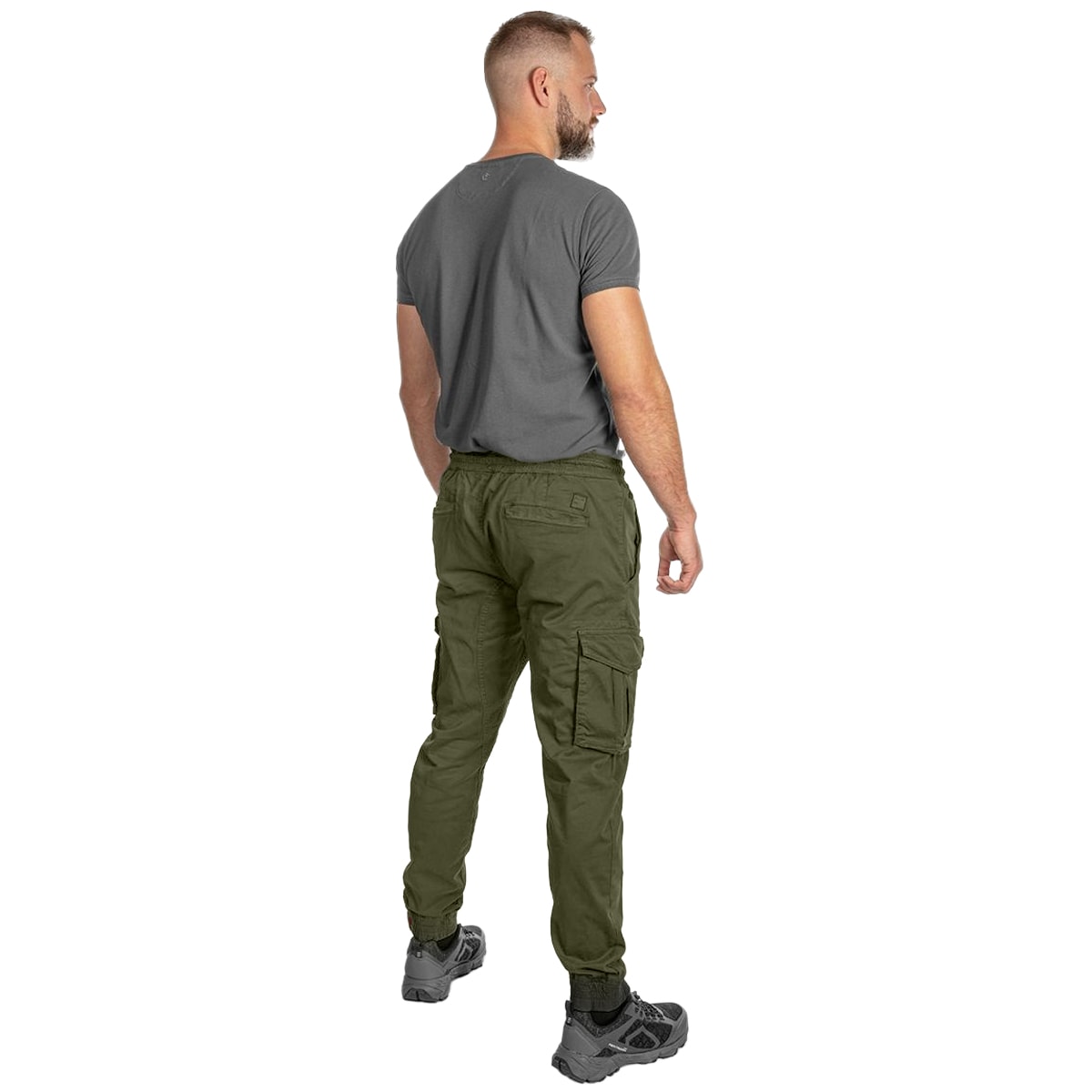 Alpha Industries - Cotton Twill Jogger Hose - Dark Olive