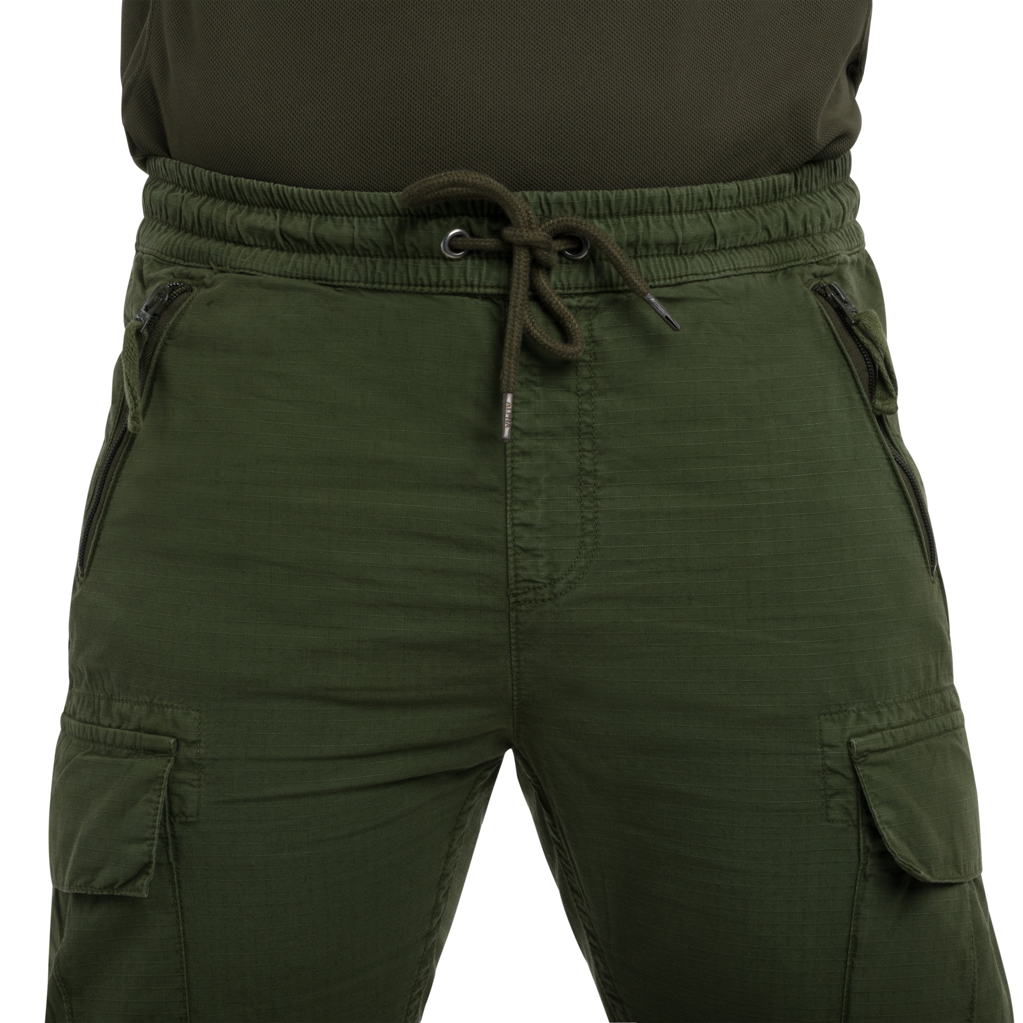 Alpha Industries - Rip-Stop Jogger - Hose - Dark Olive