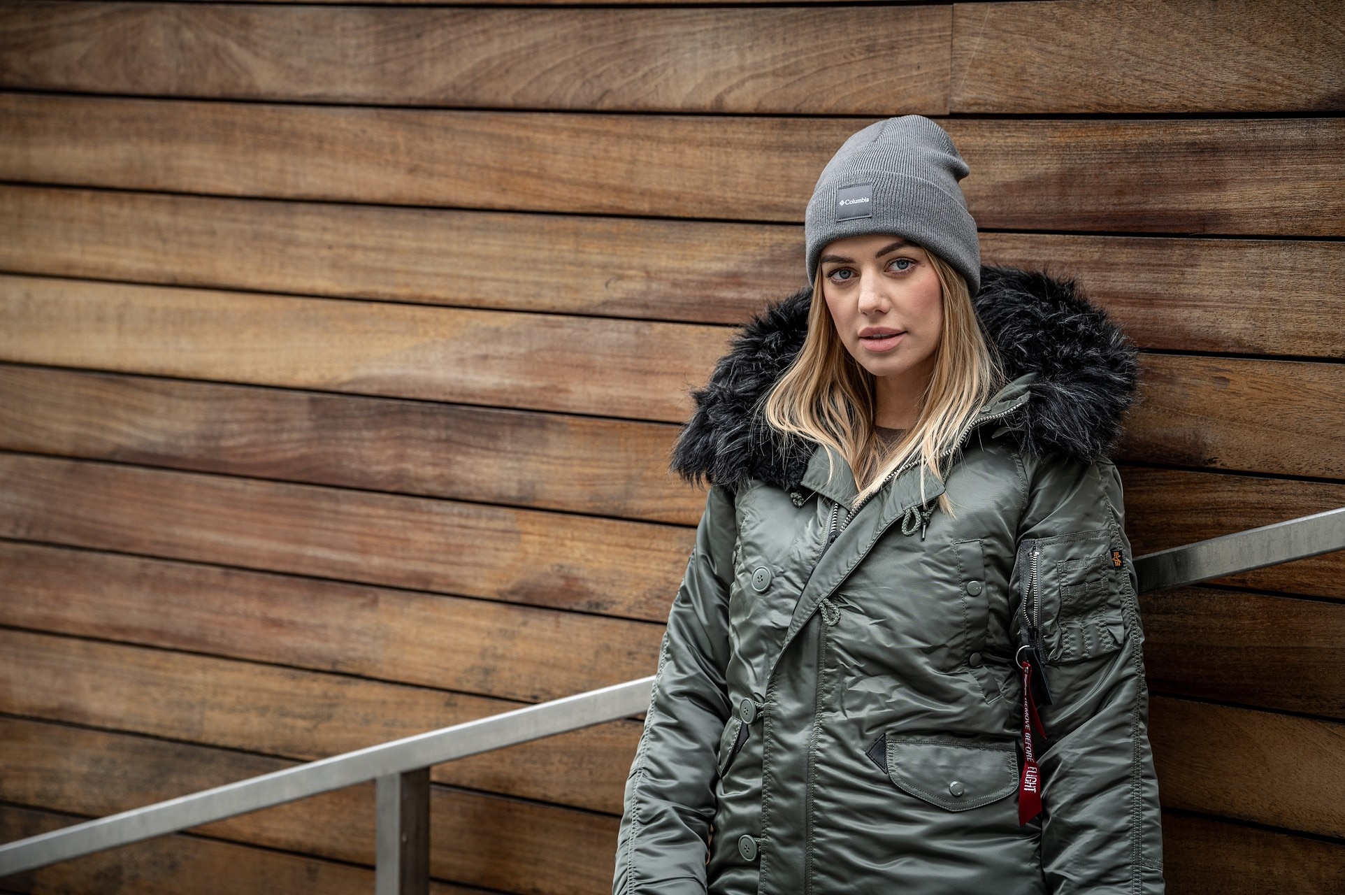 Alpha Industries - N3B VF 59 Damenjacke - Vintage Green/Black