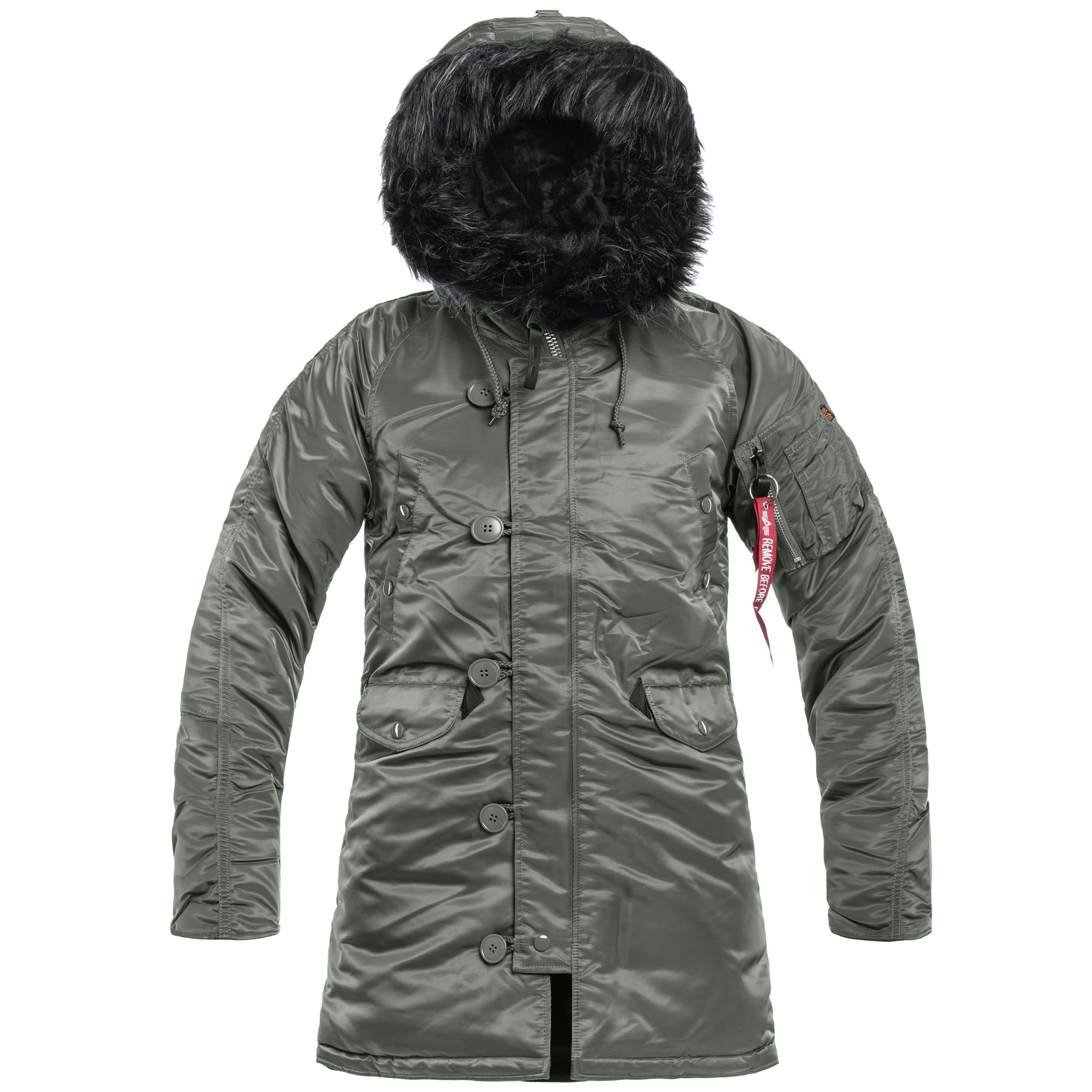 Alpha Industries - N3B VF 59 Damenjacke - Vintage Green/Black