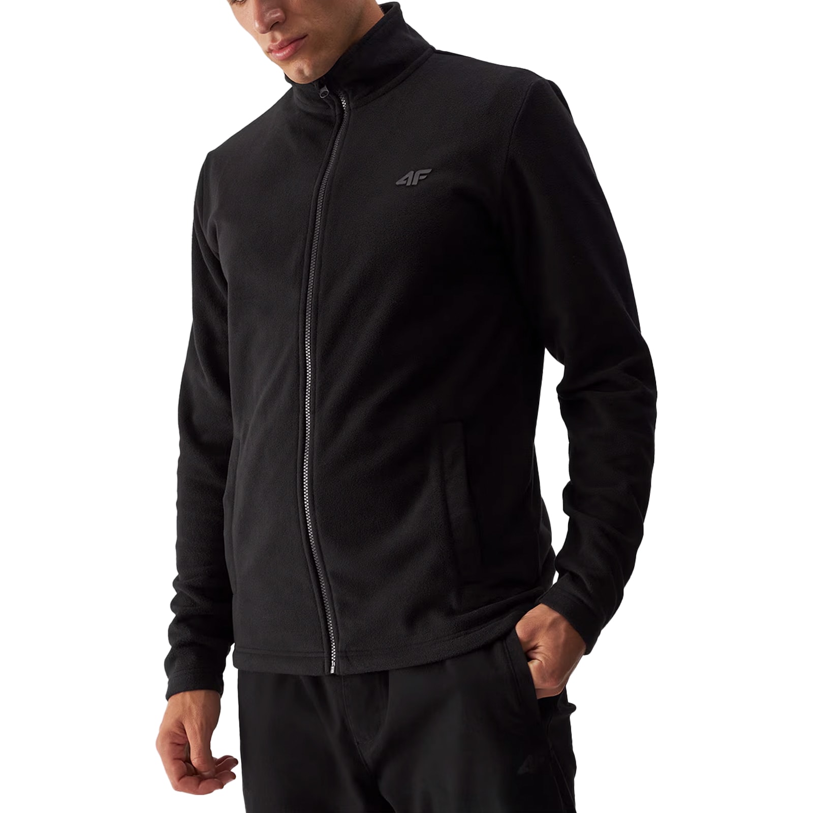 4F - M289 Regular - Fleecejacke - Schwarz