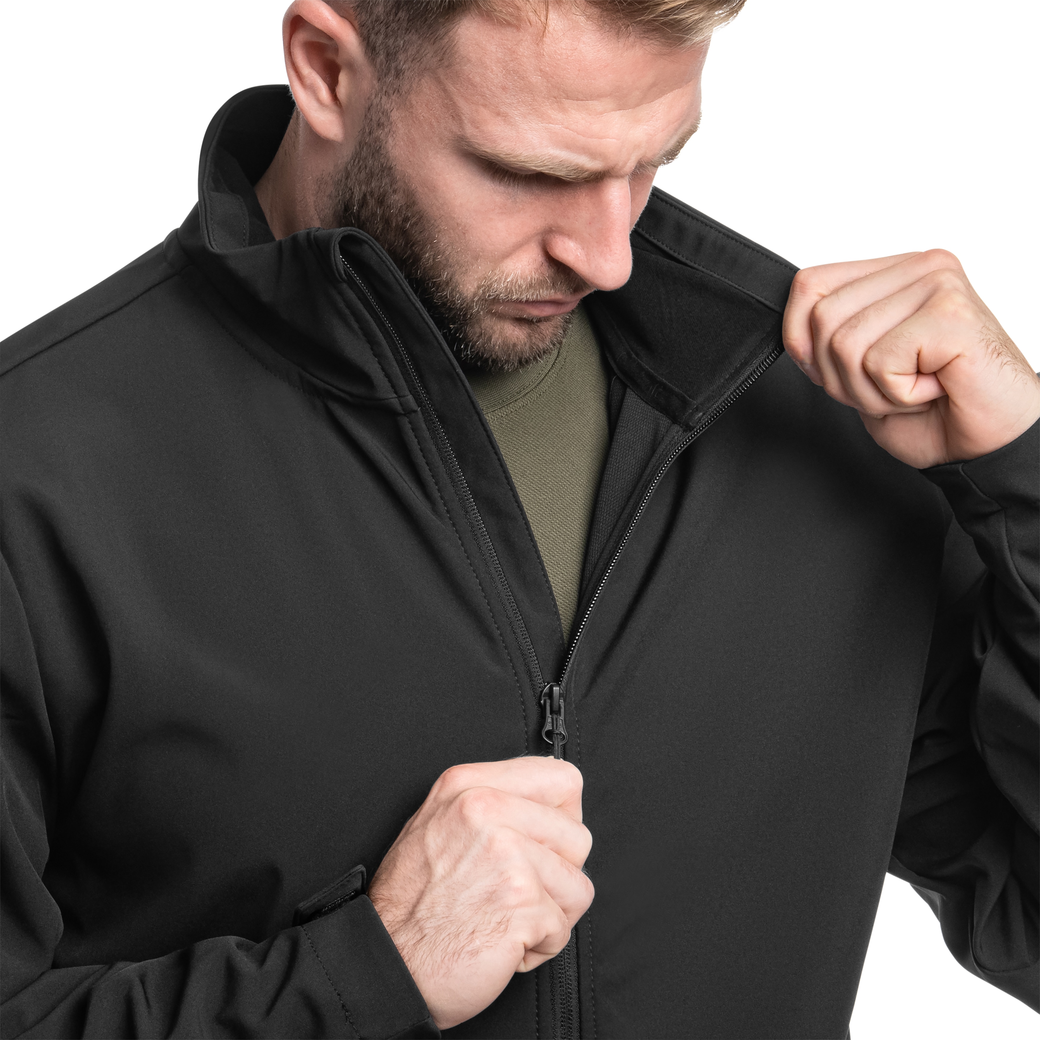 4F - Softshell M284 - Jacke - Schwarz