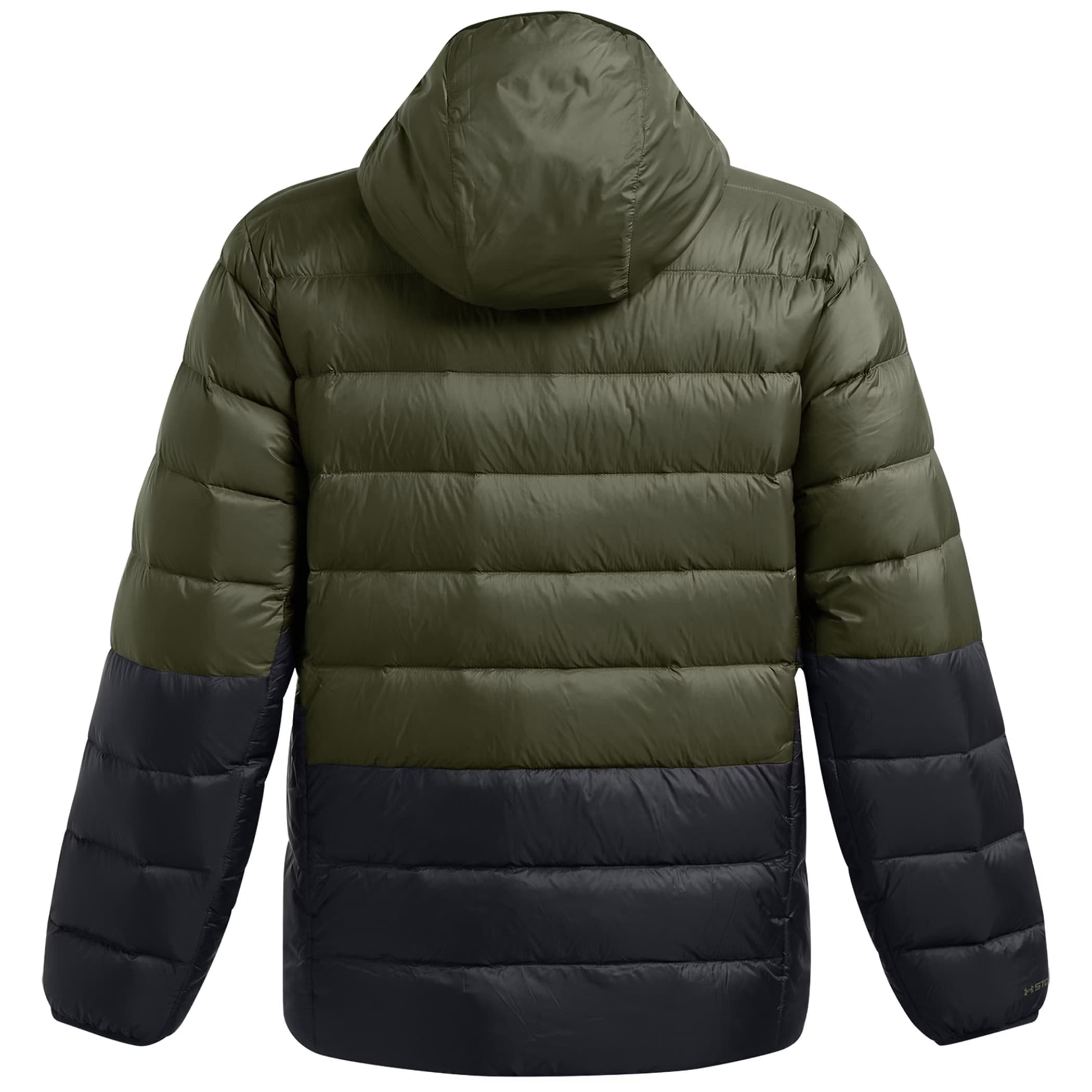 Under Armour - Legend Down Hooded Jacke - Marine OD Green/Black