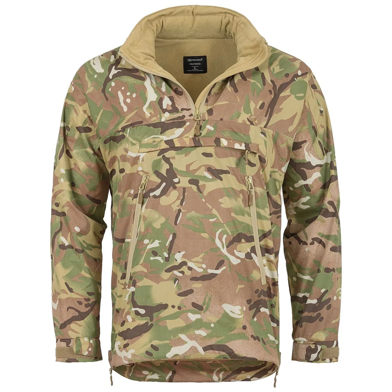 Highlander - Outdoor Halo Smock Jacke - Arid MC Camo