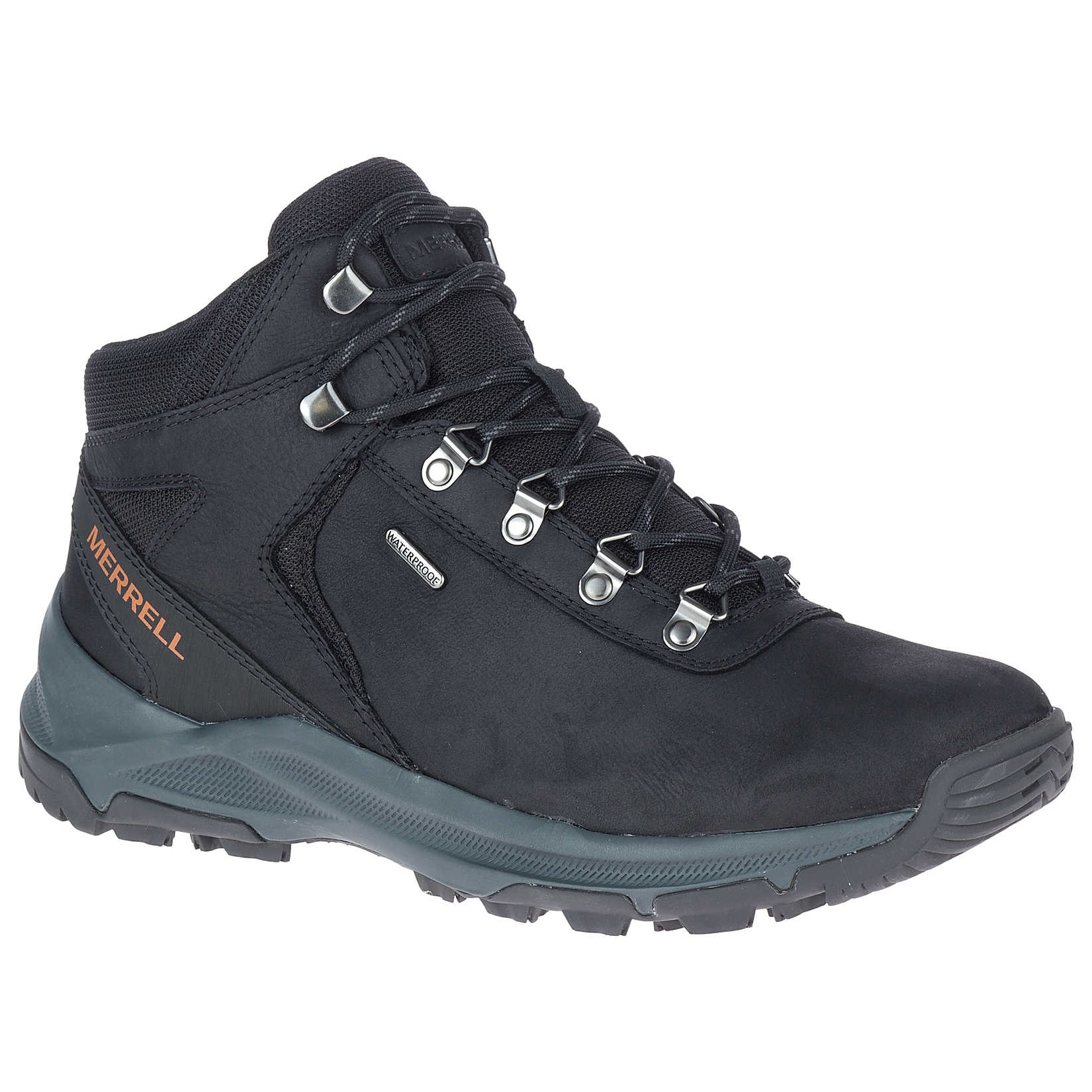 Merrell Erie - Mid Leather Waterproof Schuhe - Black