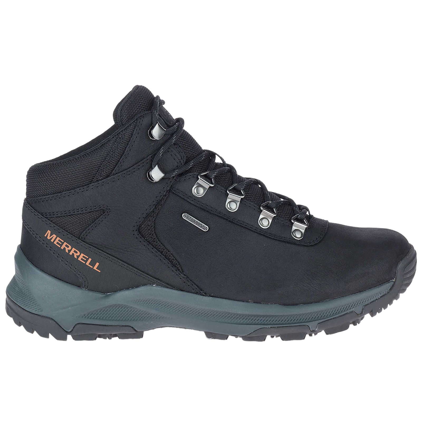 Merrell Erie - Mid Leather Waterproof Schuhe - Black