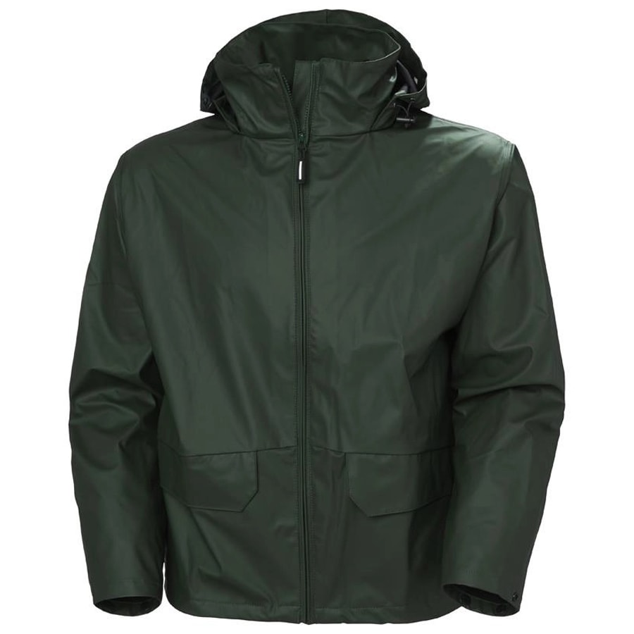 Helly Hansen - Voss Rain Jacke - Dark Green