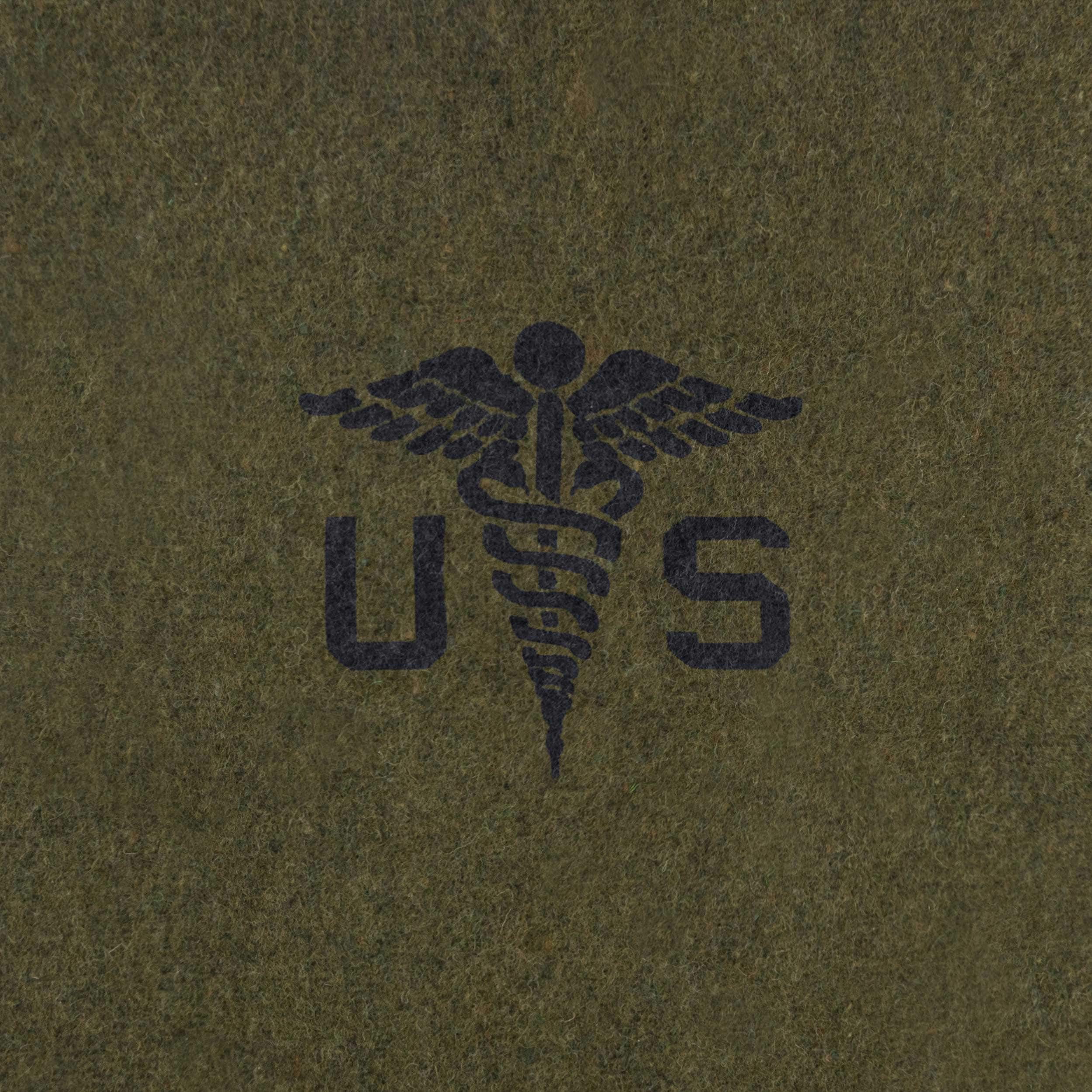 Mil-Tec - US Wolldecke 225 x 165 cm - Grün