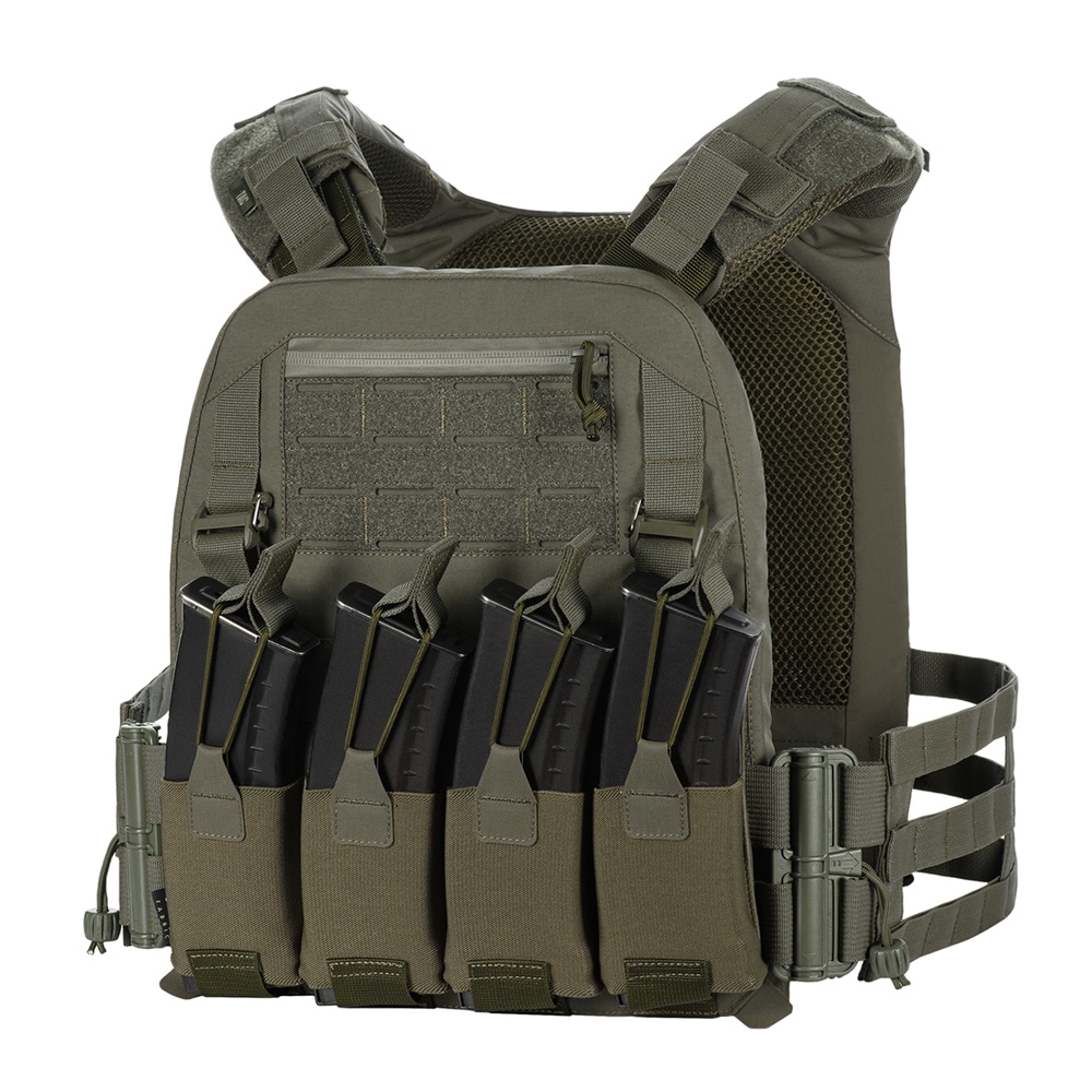 M-Tac - Cuirass Fast Elite - Plate Carrier taktische Weste - Ranger Green - für Platten L/XL