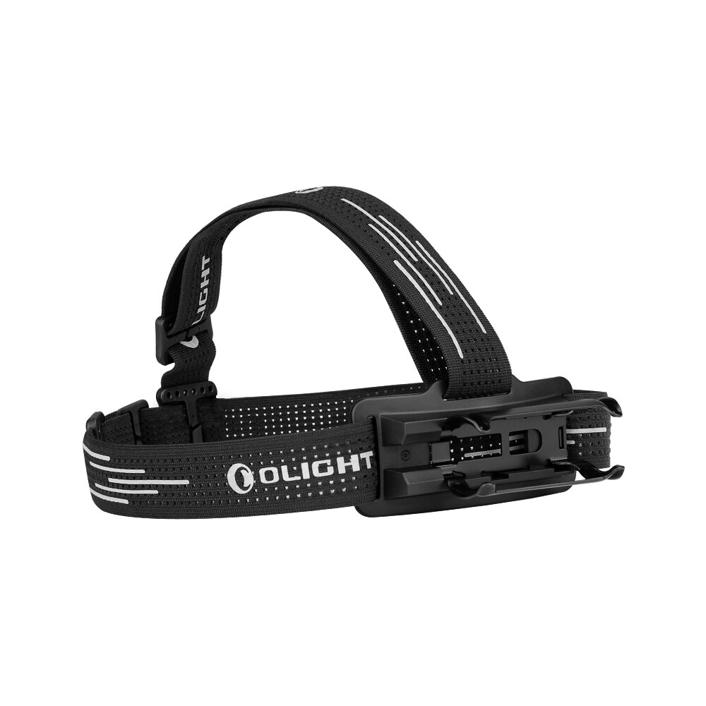 Olight - Perun 3 Black Kopf- und Winkeltaschenlampe mit Stirnband - 3000 Lumen