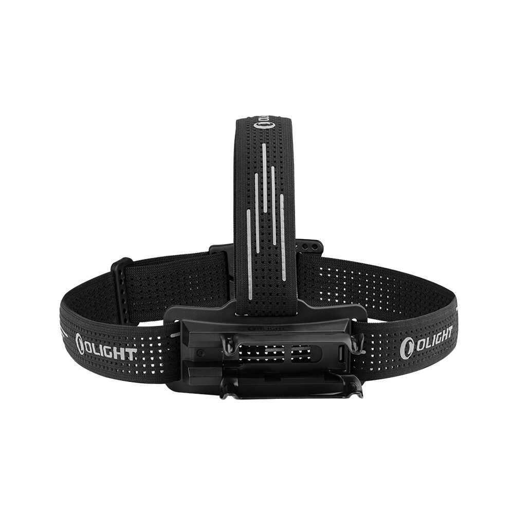 Olight - Perun 3 Black Kopf- und Winkeltaschenlampe mit Stirnband - 3000 Lumen