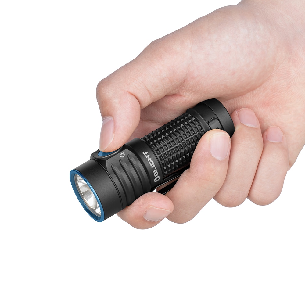 Olight - Baton Turbo Black wiederaufladbare Taschenlampe - 1000 Lumen