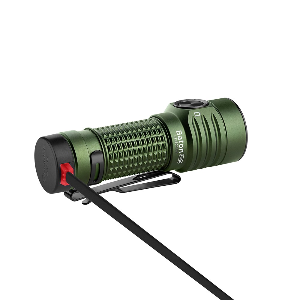 Olight  - Baton Turbo OD Green Akku-Taschenlampe - 1000 Lumen