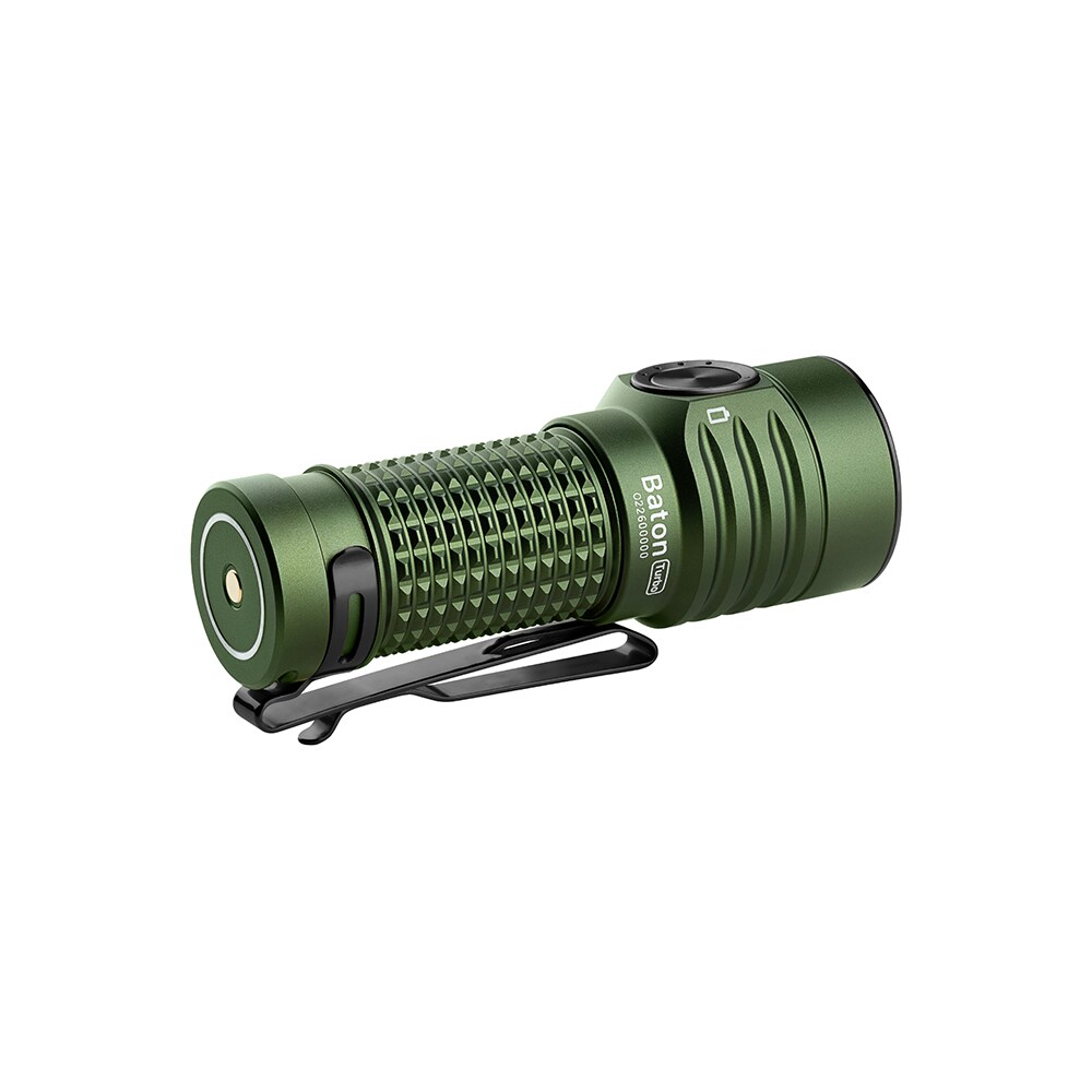 Olight  - Baton Turbo OD Green Akku-Taschenlampe - 1000 Lumen