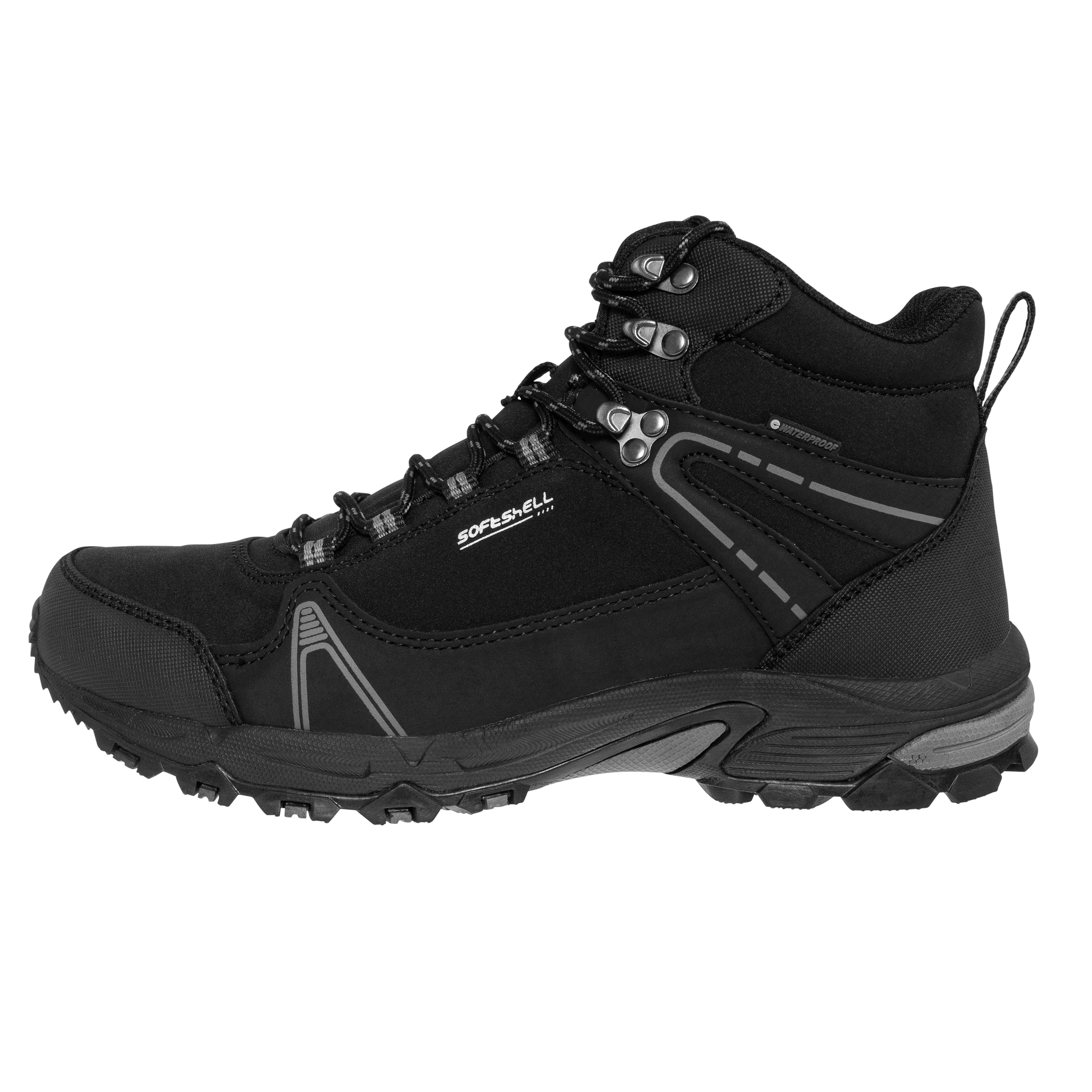 Hi-Tec - Hapiter Mid WP Trekkingschuhe - Black/Grey