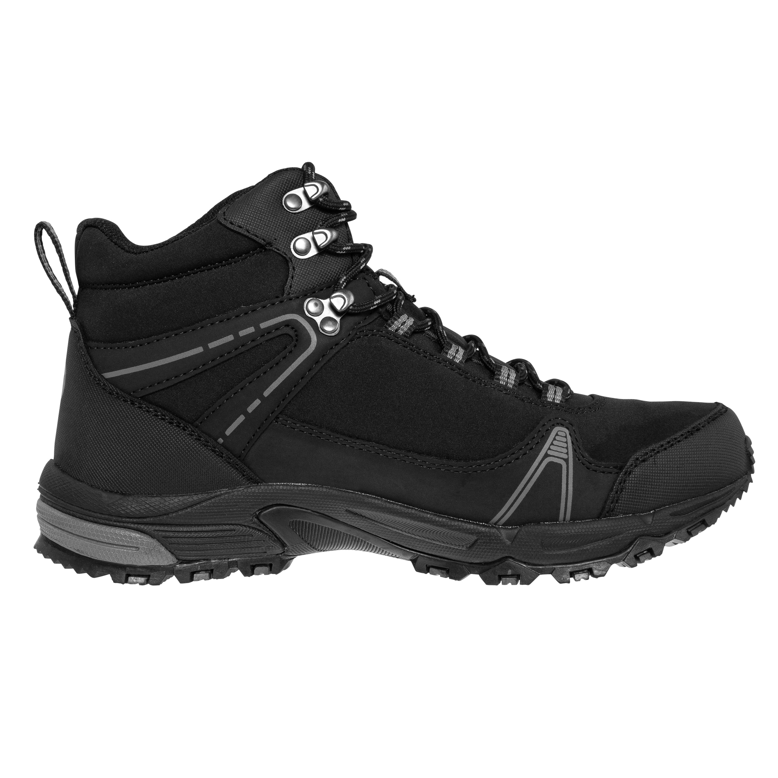 Hi-Tec - Hapiter Mid WP Trekkingschuhe - Black/Grey