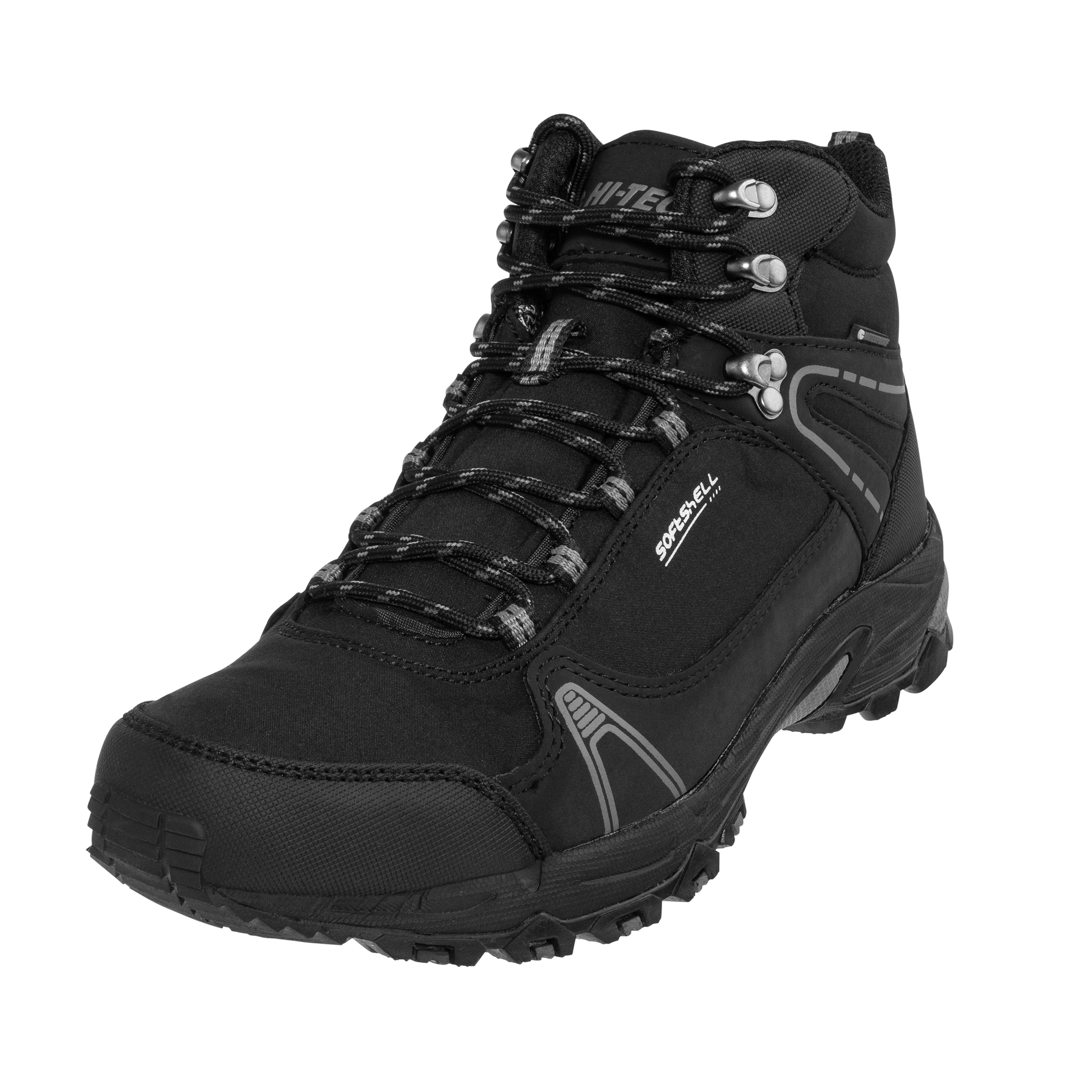 Hi-Tec - Hapiter Mid WP Trekkingschuhe - Black/Grey