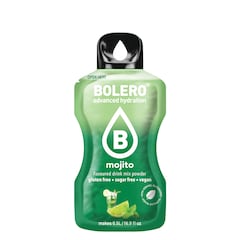 Bolero - Mojito Getränkepulver mit Stevia 3 g - 12 Stück.