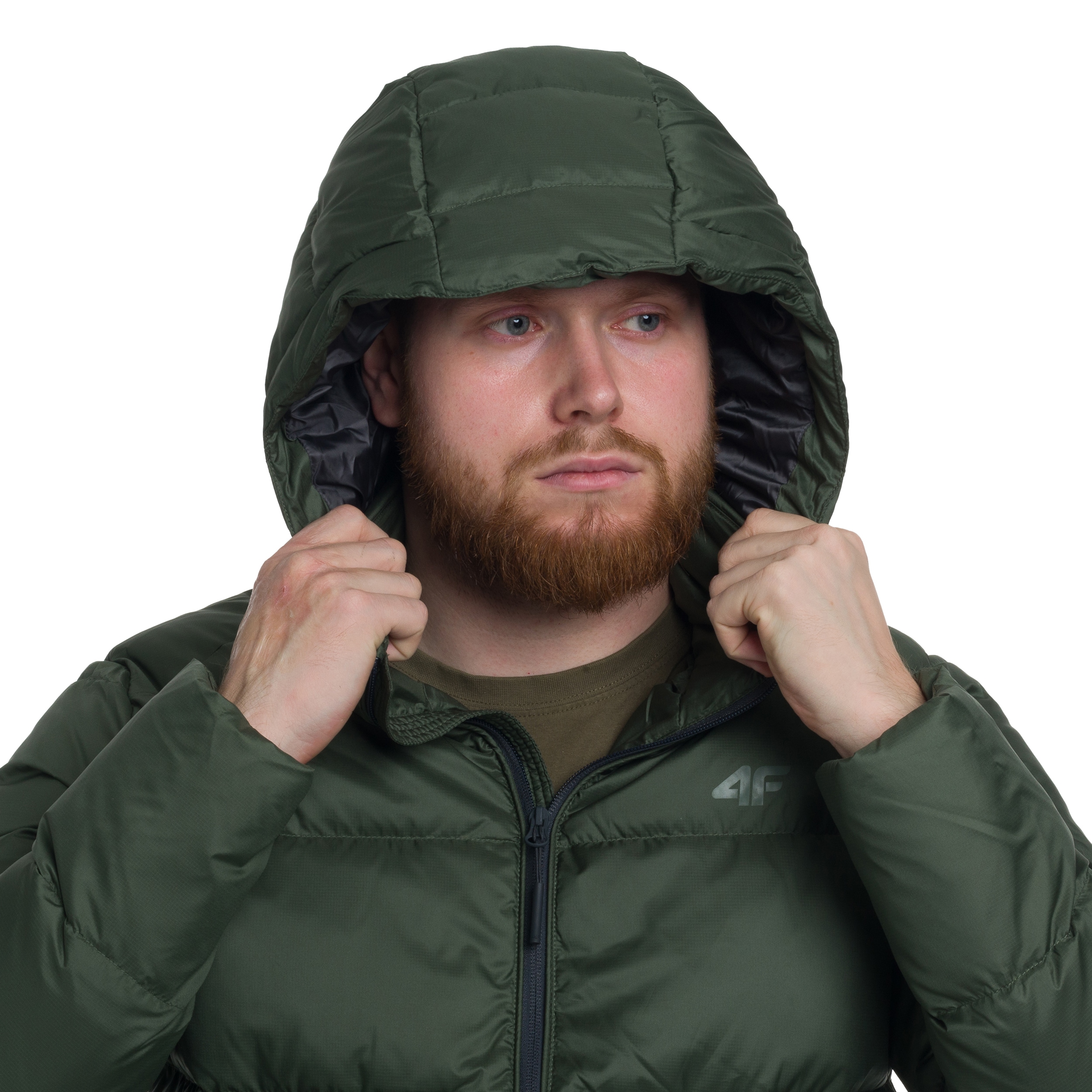 4F - M513 Daunenjacke - Olive