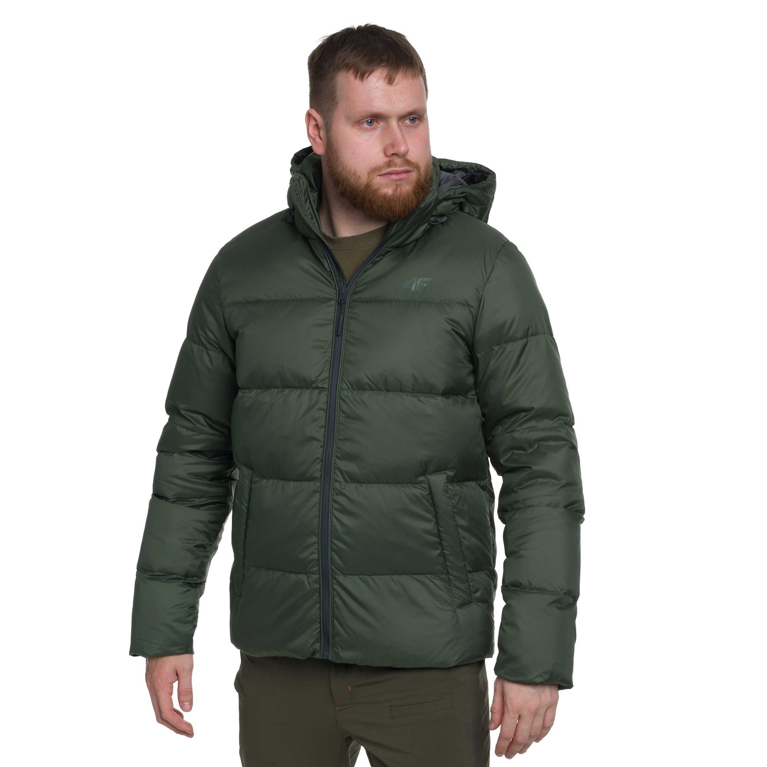 4F - M513 Daunenjacke - Olive