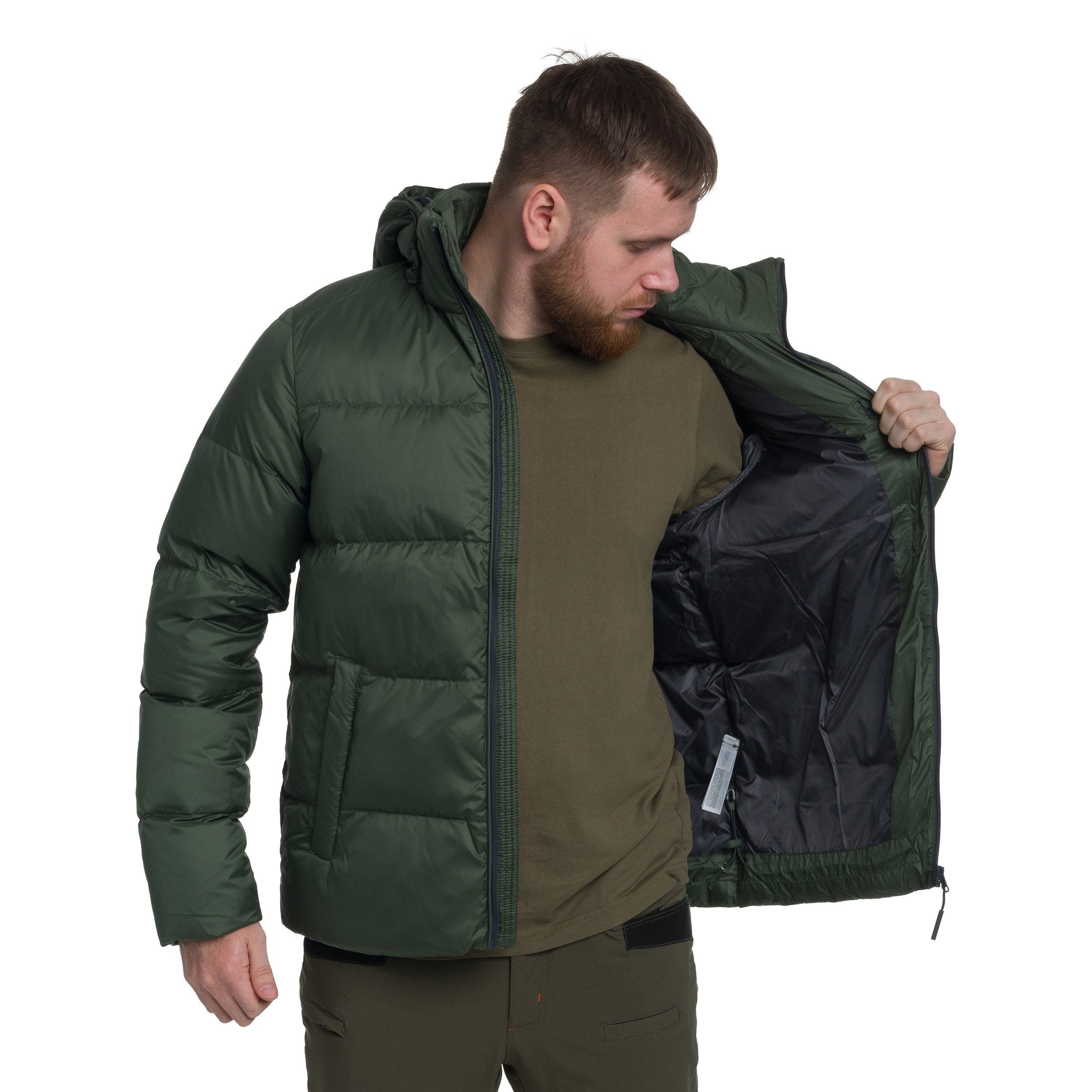 4F - M513 Daunenjacke - Olive