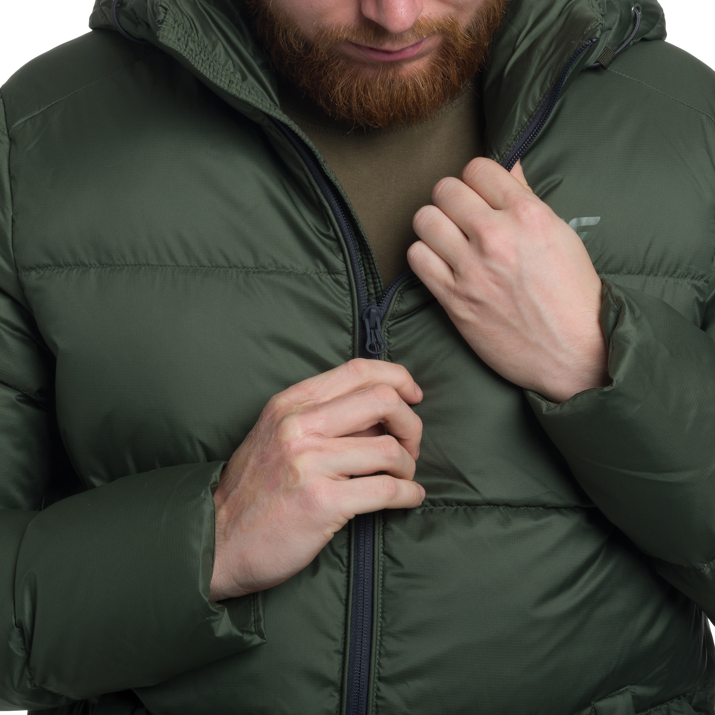 4F - M513 Daunenjacke - Olive