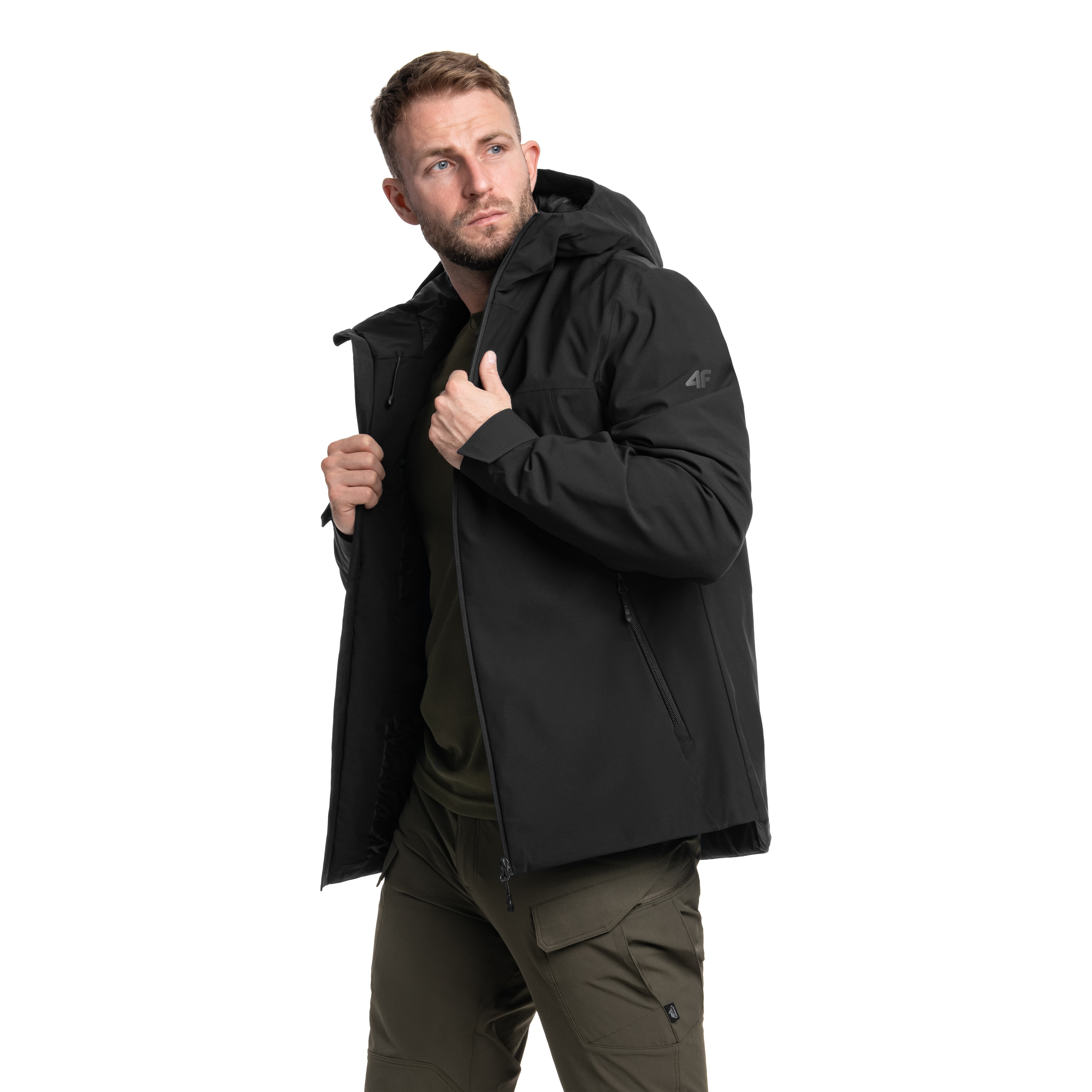 4F - M579 Jacke - Schwarz